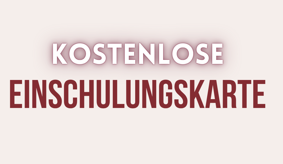 Kostenlose Einschulungskarte für Mädchen mit Pferd zum Ausdrucken