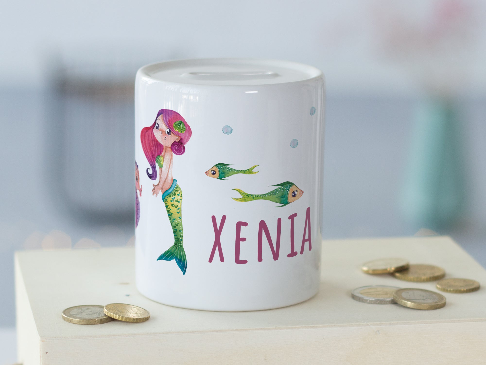 Spardose Meerjungfrau