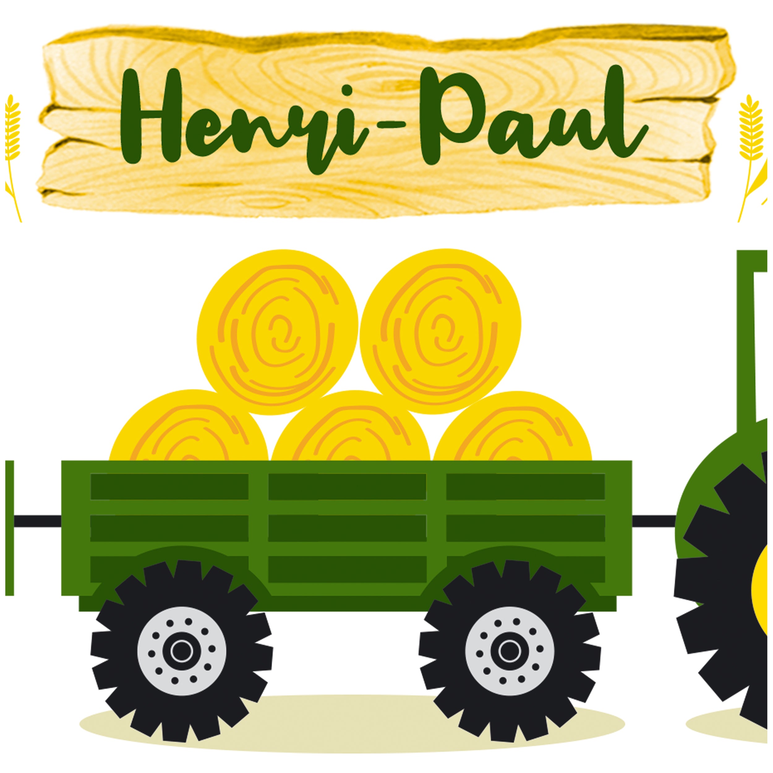 Spardose Traktor in grün