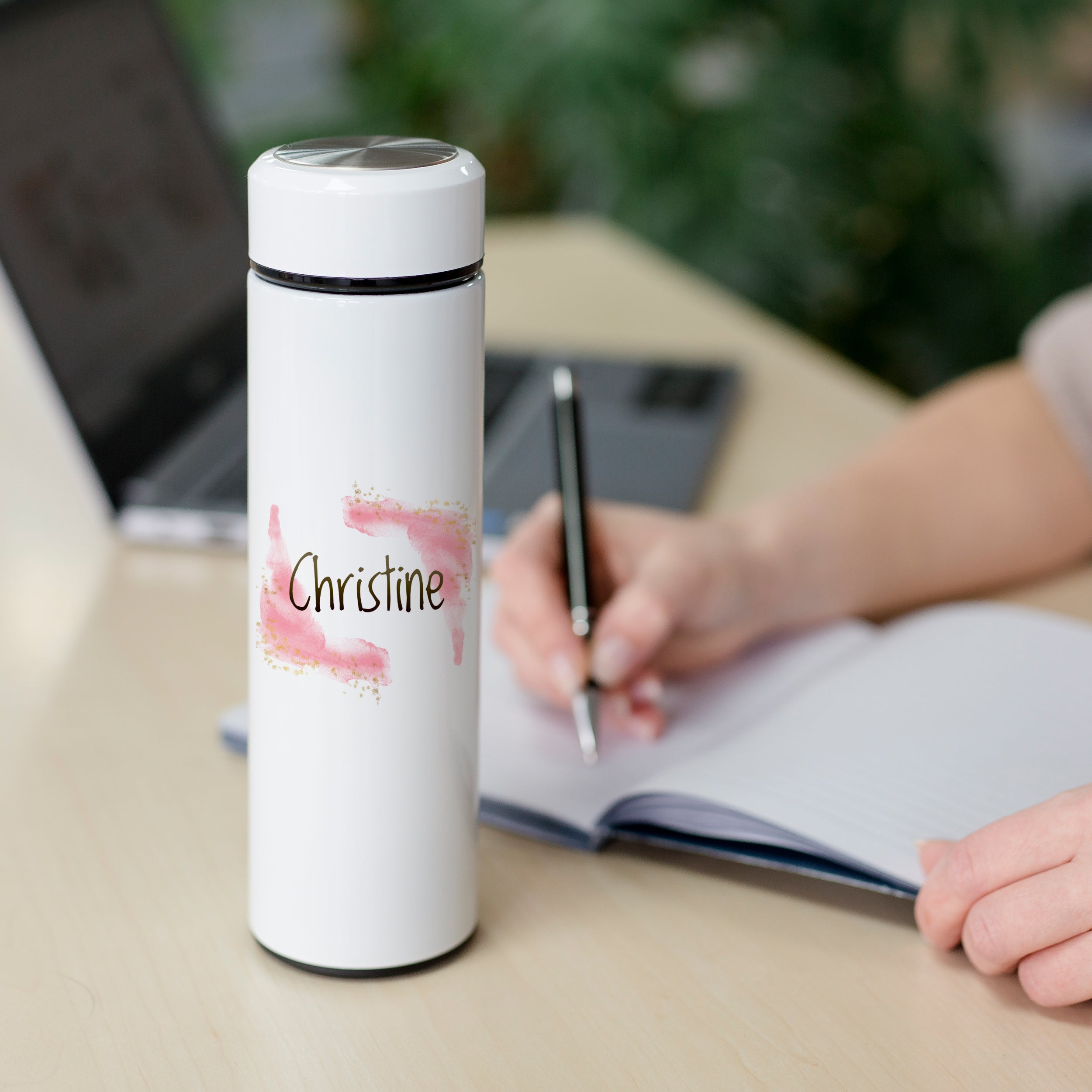 Tee Thermobecher mit individuellem Namen - Für Teeliebhaber