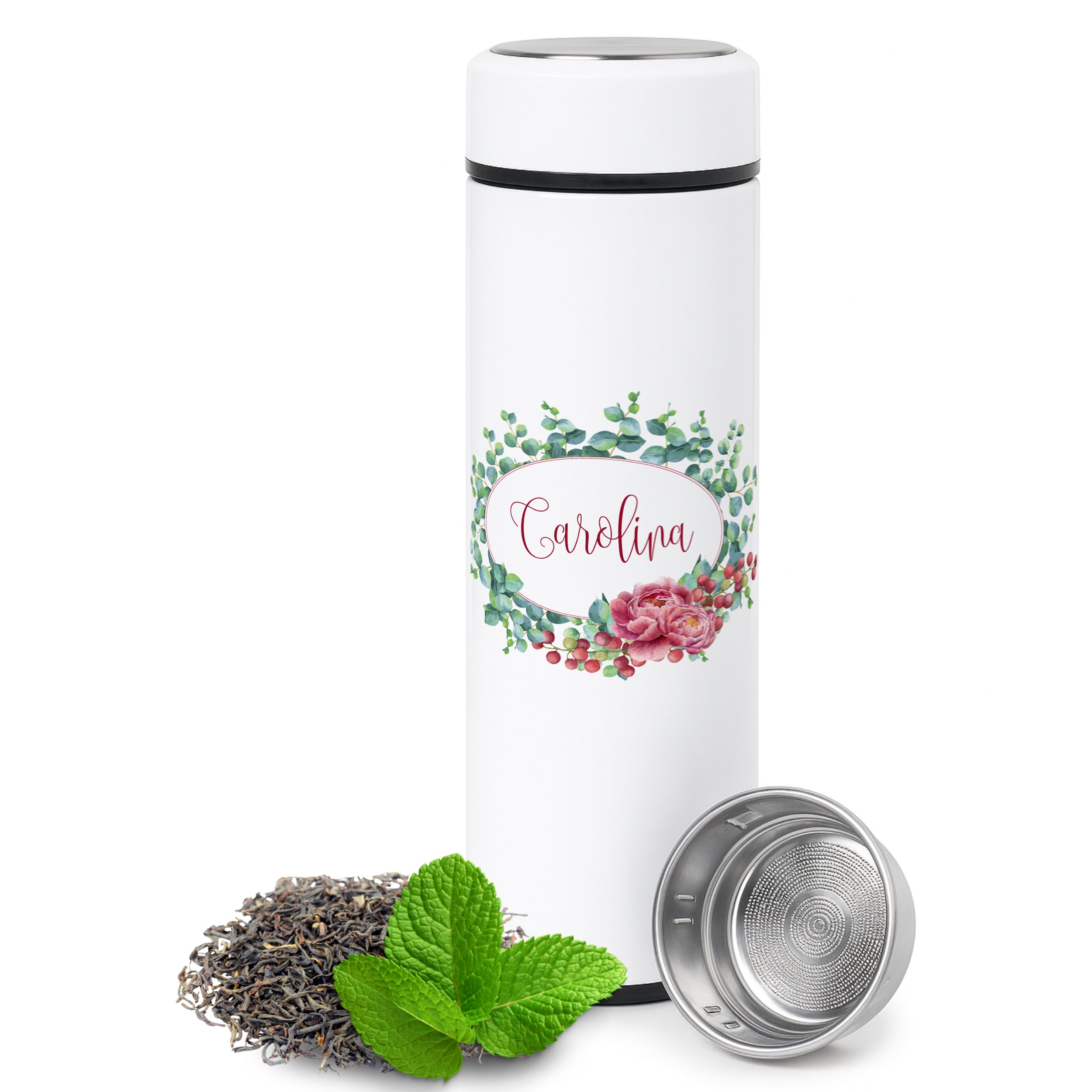 Tee Thermobecher mit personalisierbarem Namen