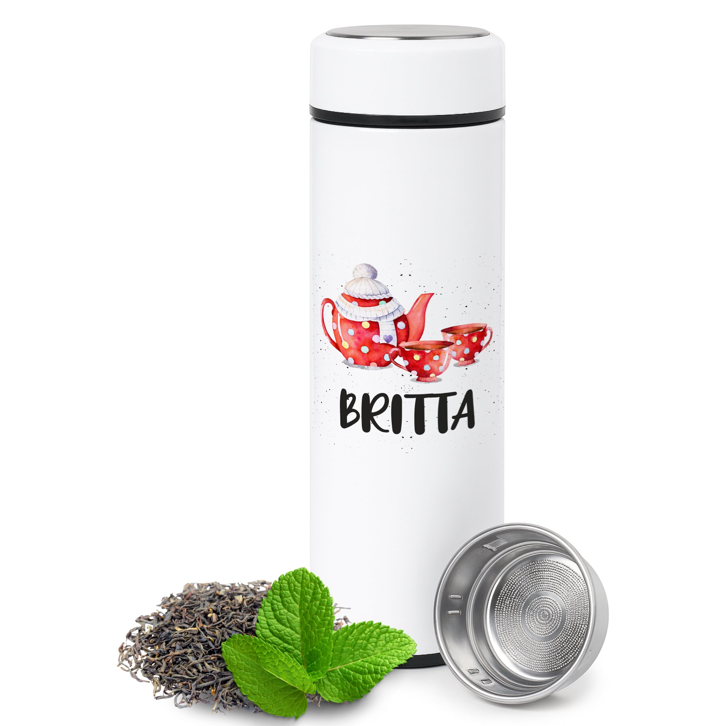 Tee Thermobecher mit Teekanne