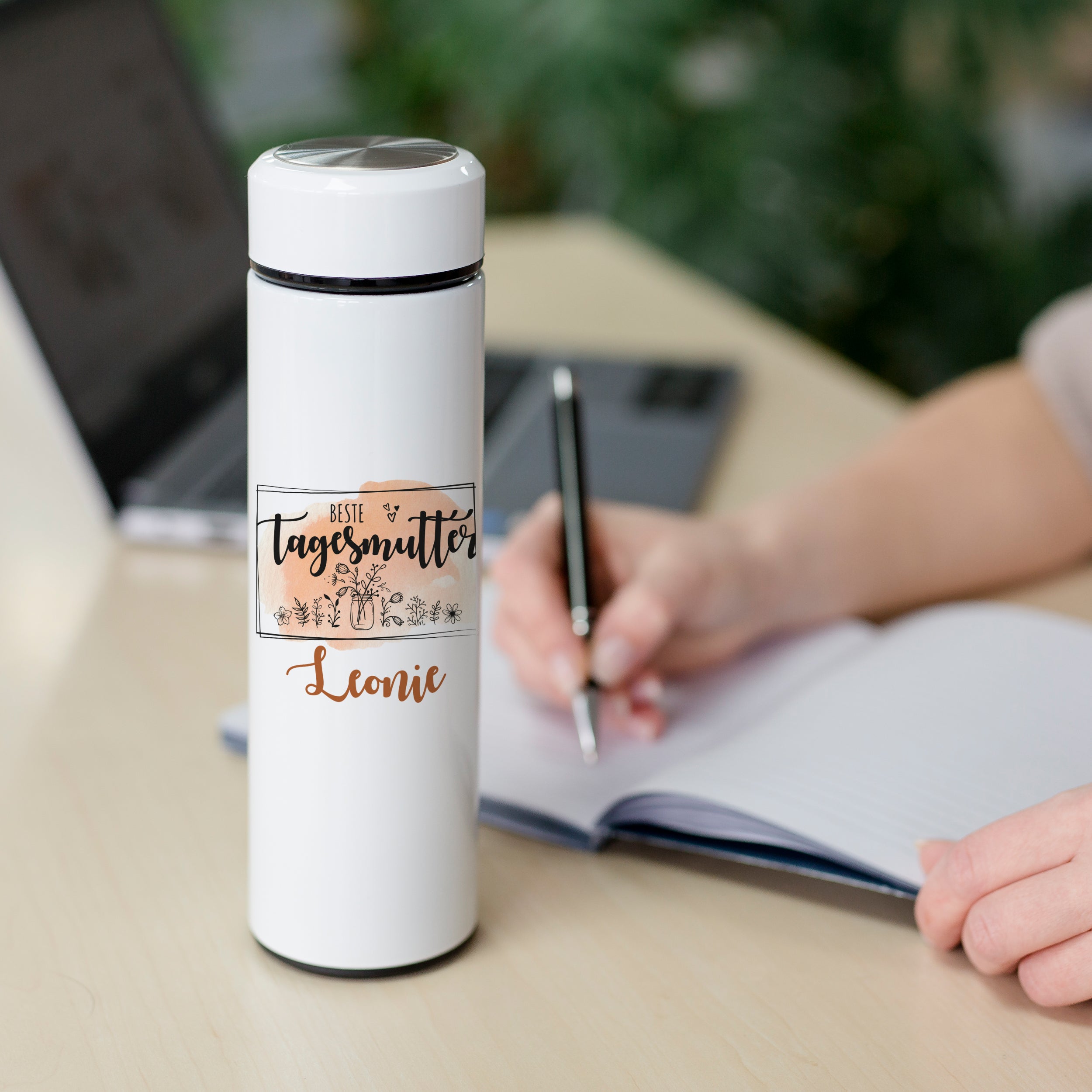 Tee Thermoflasche Beste Tagesmutter - Für entspannte Teemomente