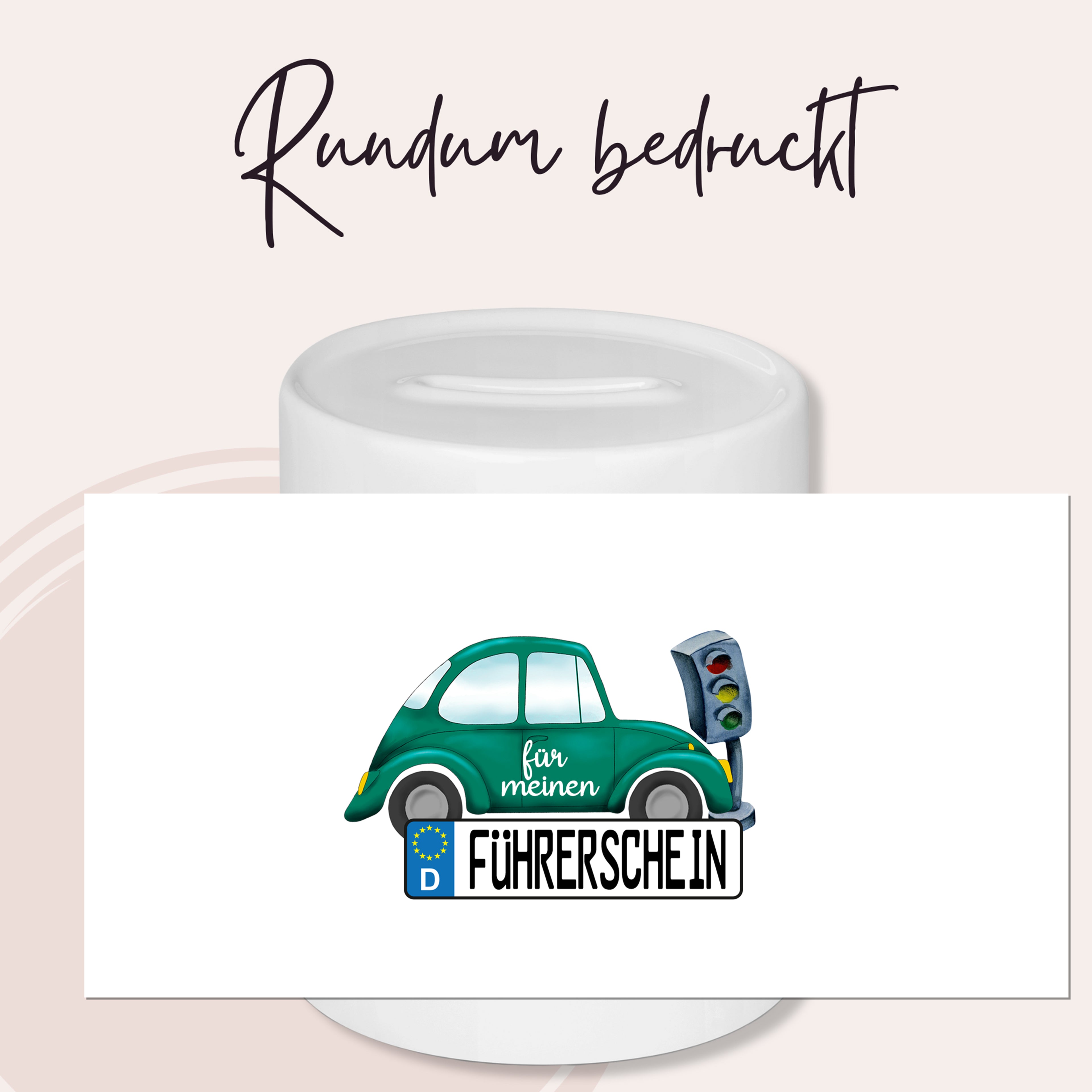 Spardose Führerschein