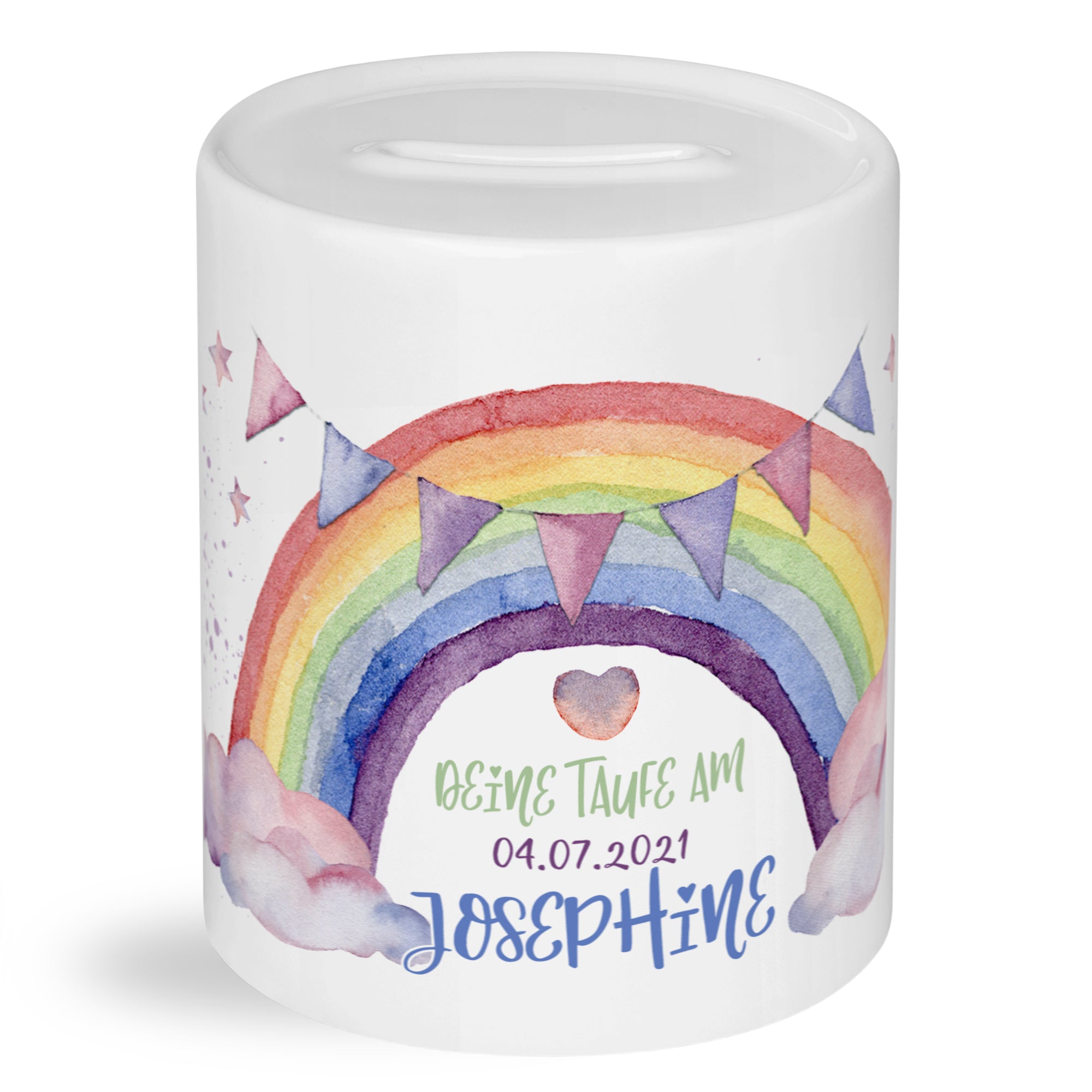 Spardose Regenbogen