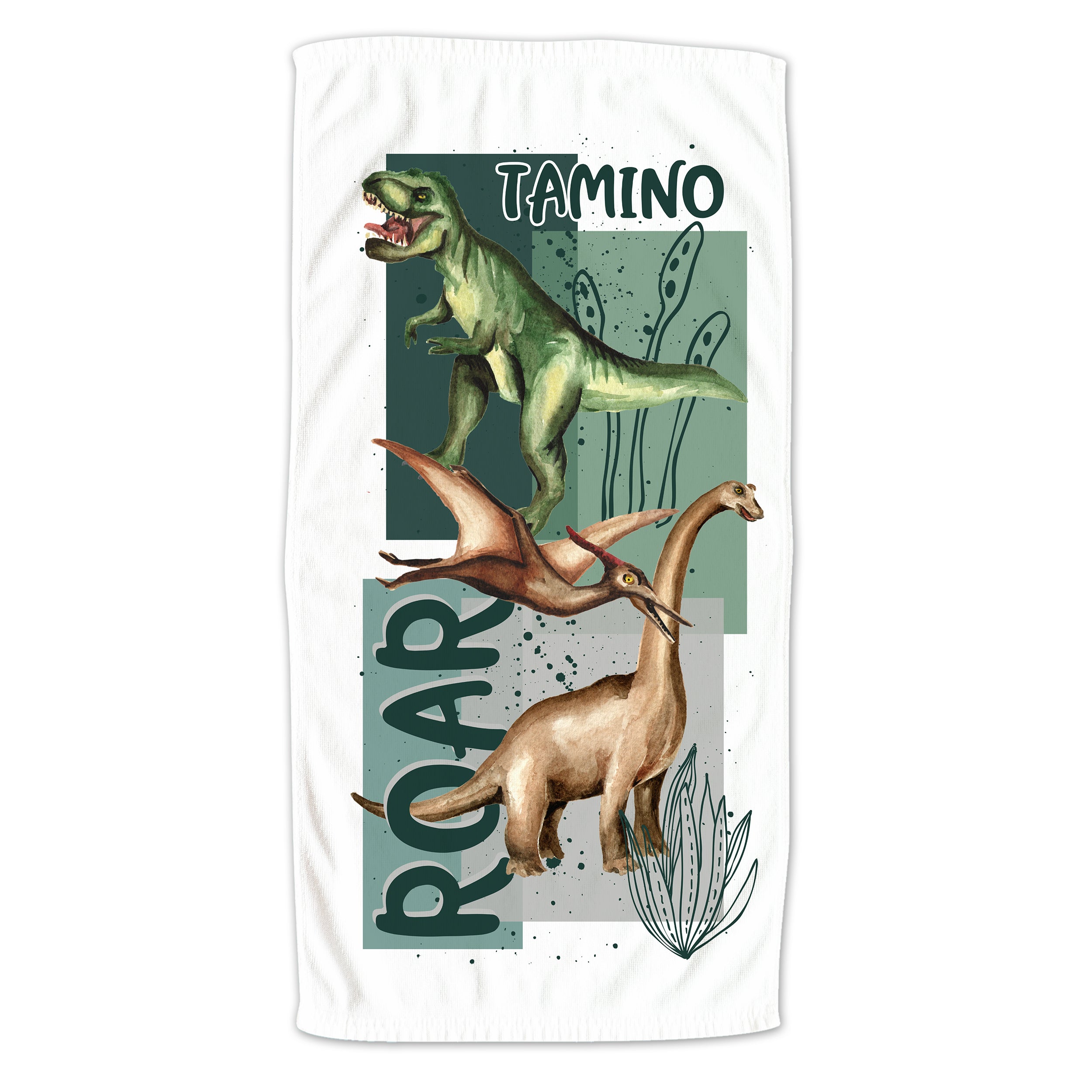 Handtuch Dinosaurier