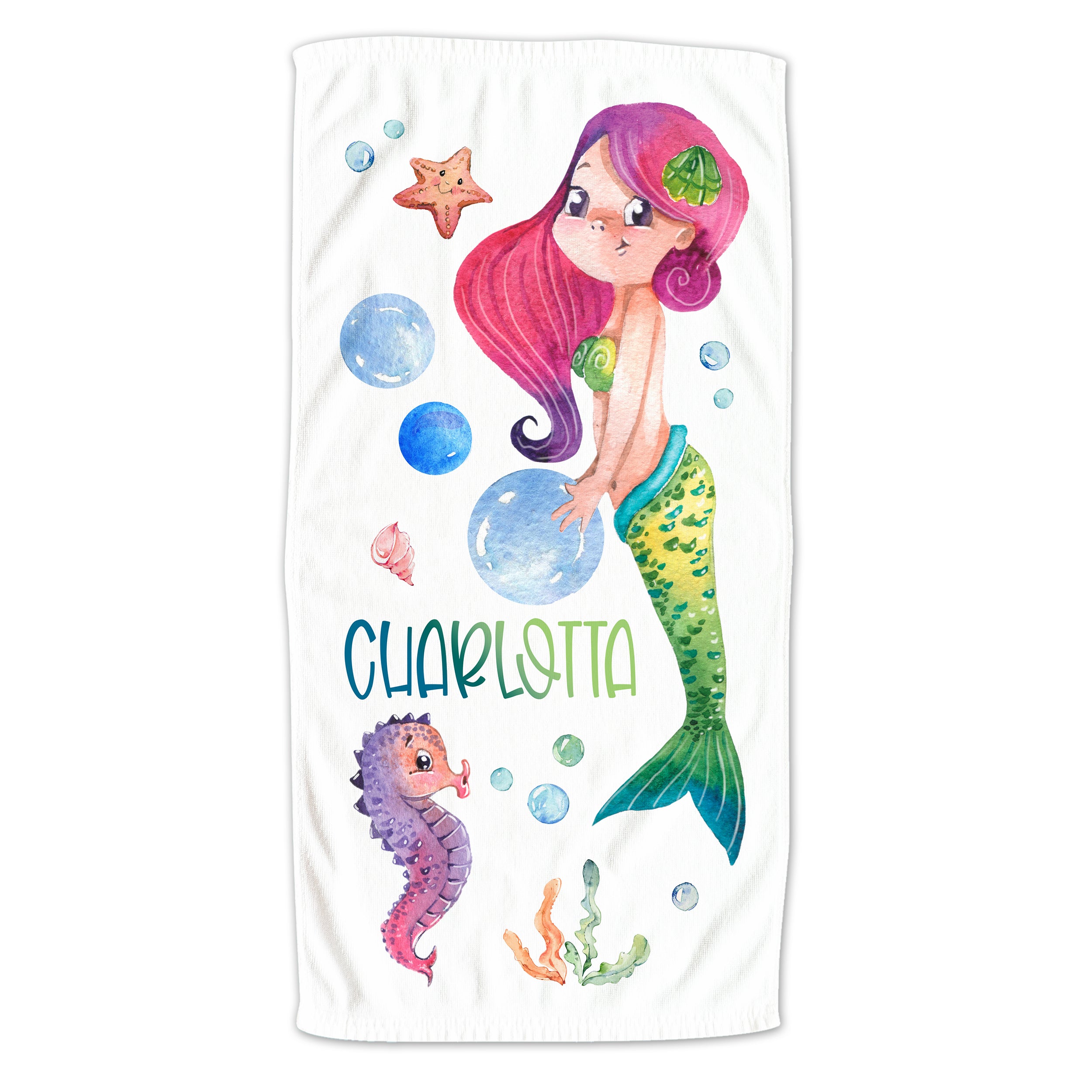 Handtuch Meerjungfrau