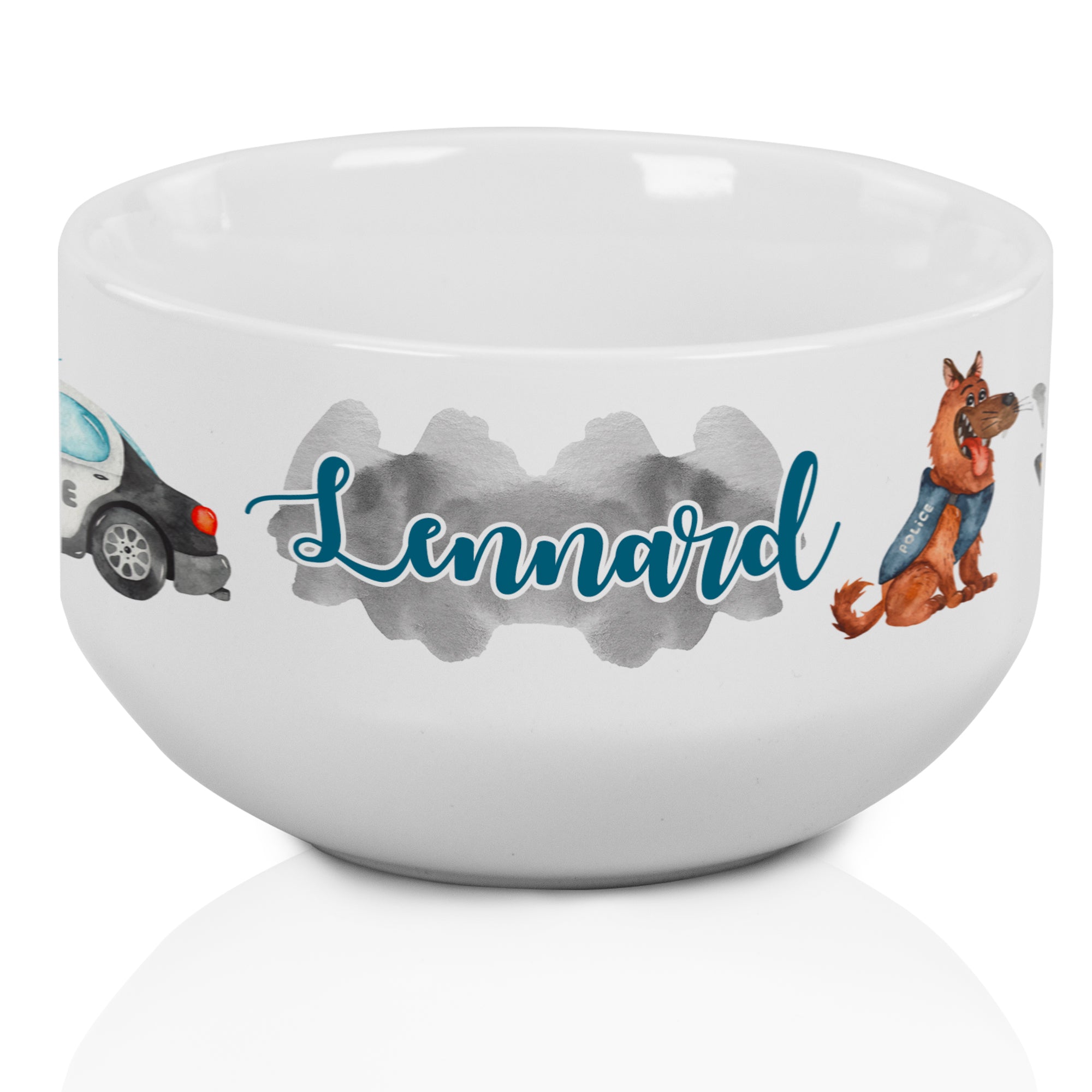 Müslischale Polizei