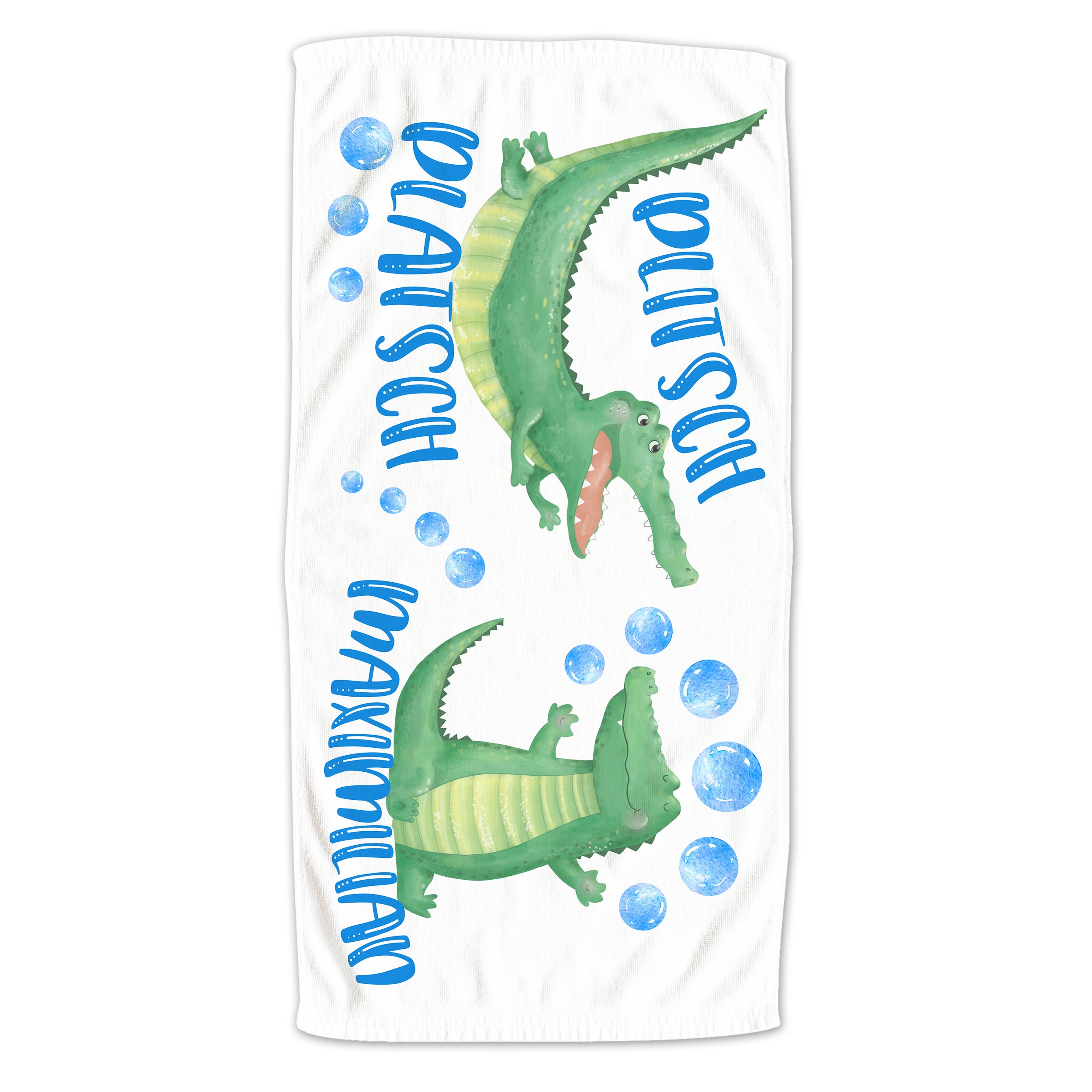 Handtuch Plitsch Platsch