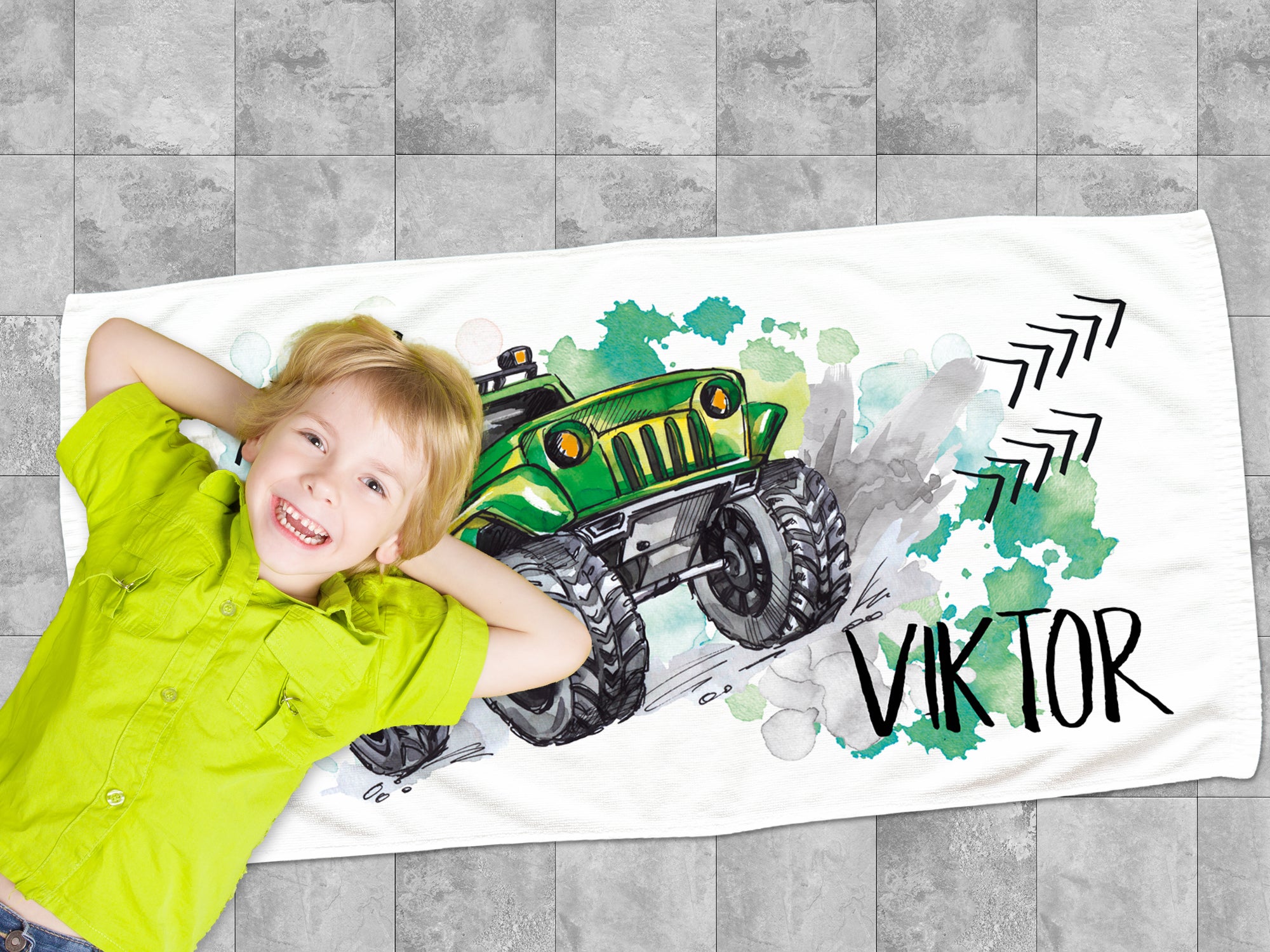 Handtuch Monstertruck