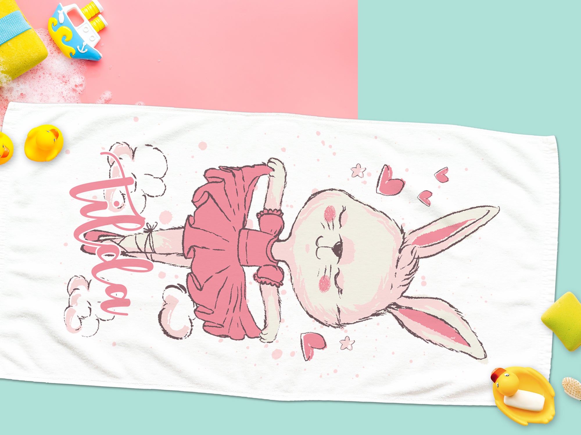 Handtuch Tanzende Ballerina