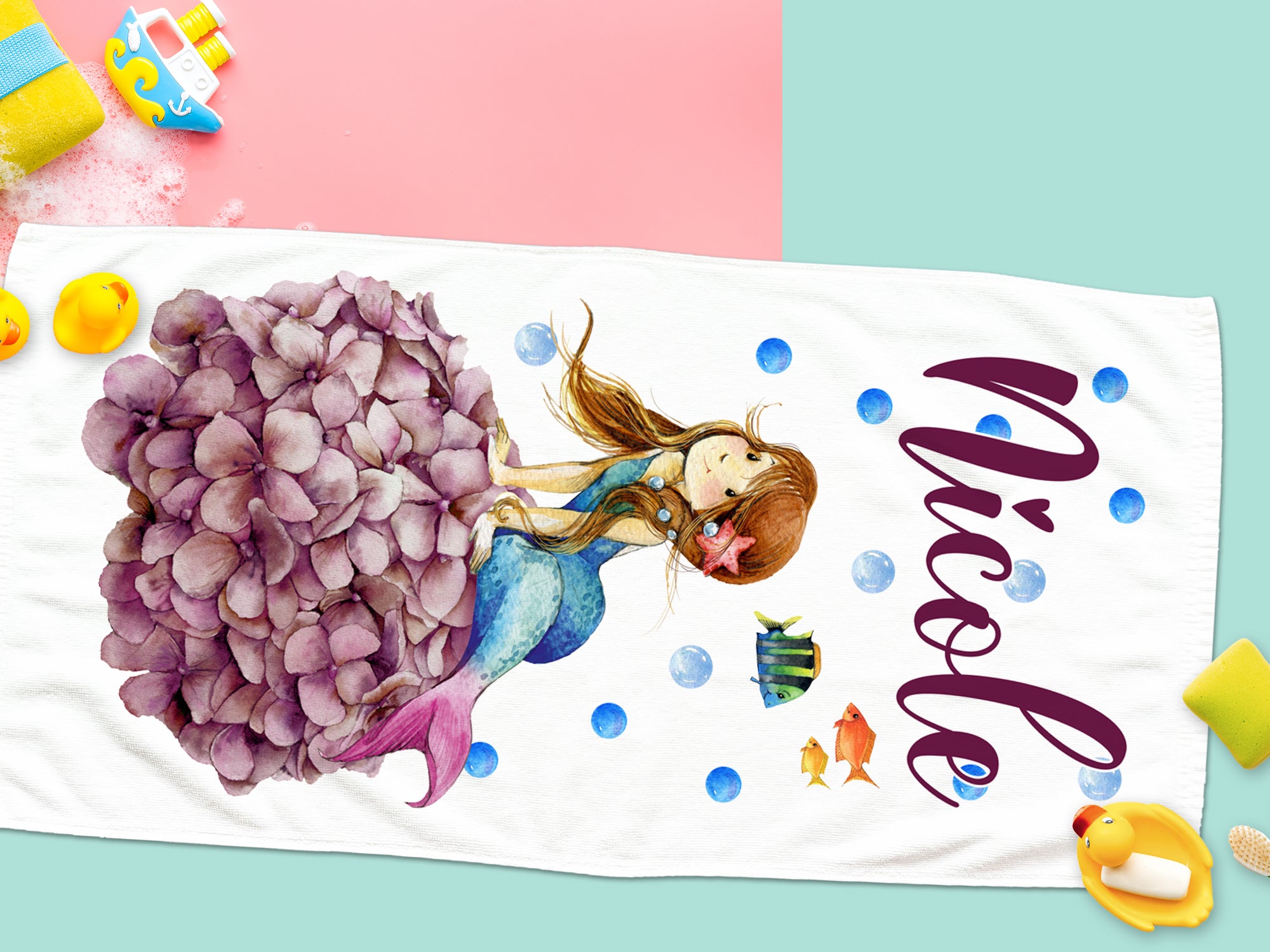 Handtuch Meerjungfrau