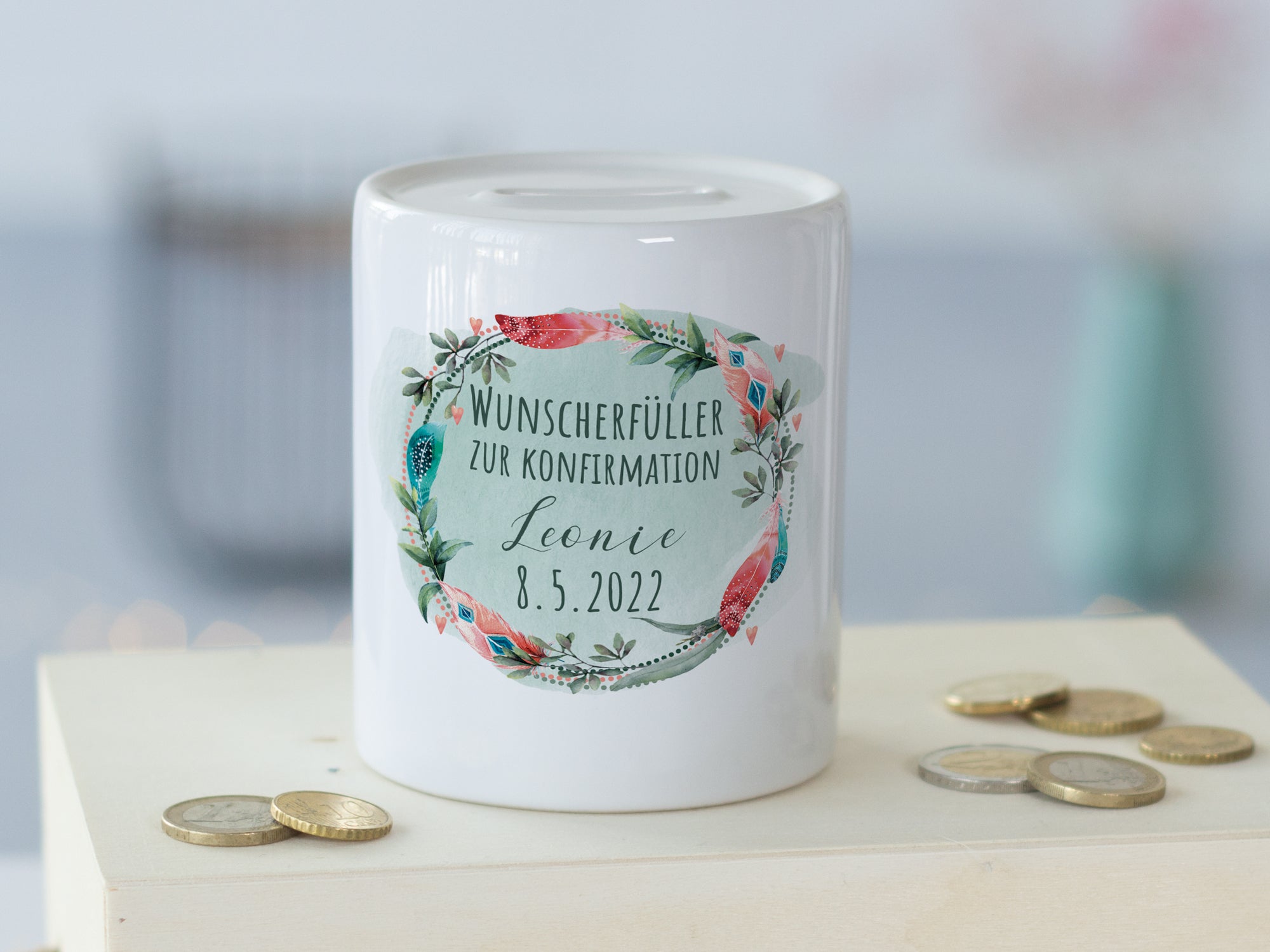 Spardose Wunschfüller zur Konfirmation
