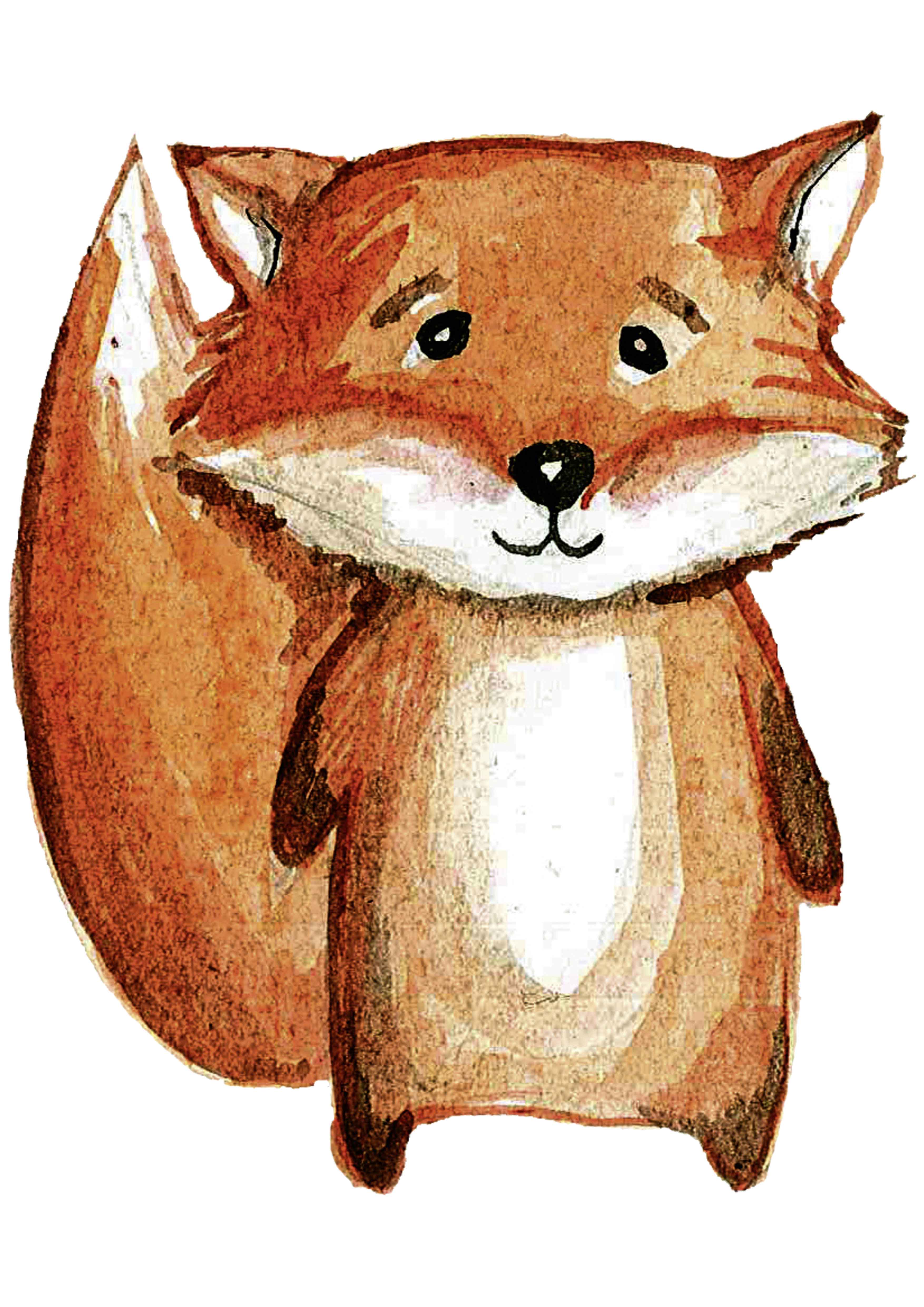 Wandtattoo Kinderzimmer mit Waldtieren