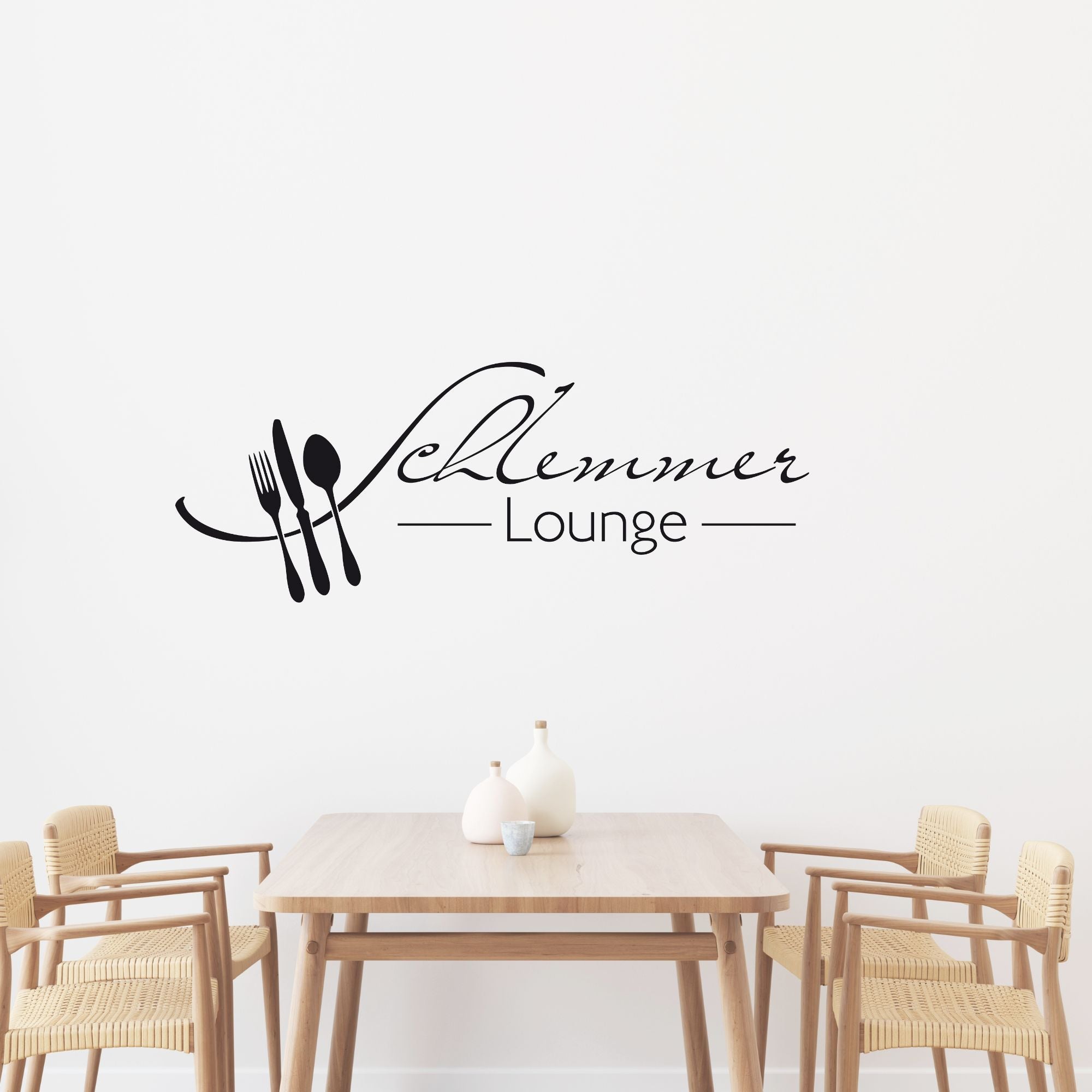 Wandtattoo Schlemmer Lounge