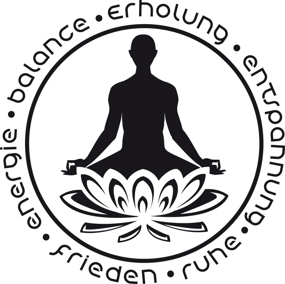 Wandtattoo Yoga Mandala