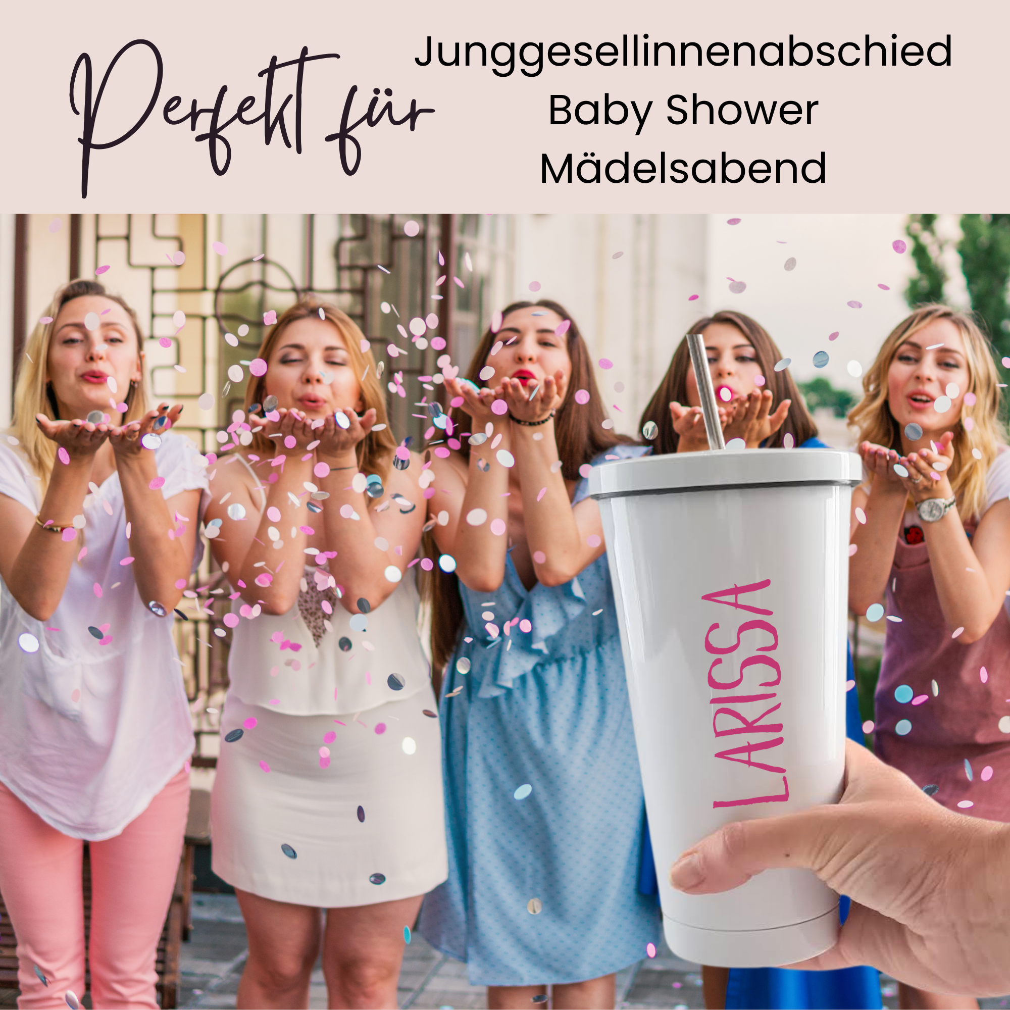 Trinkbecher mit Namen