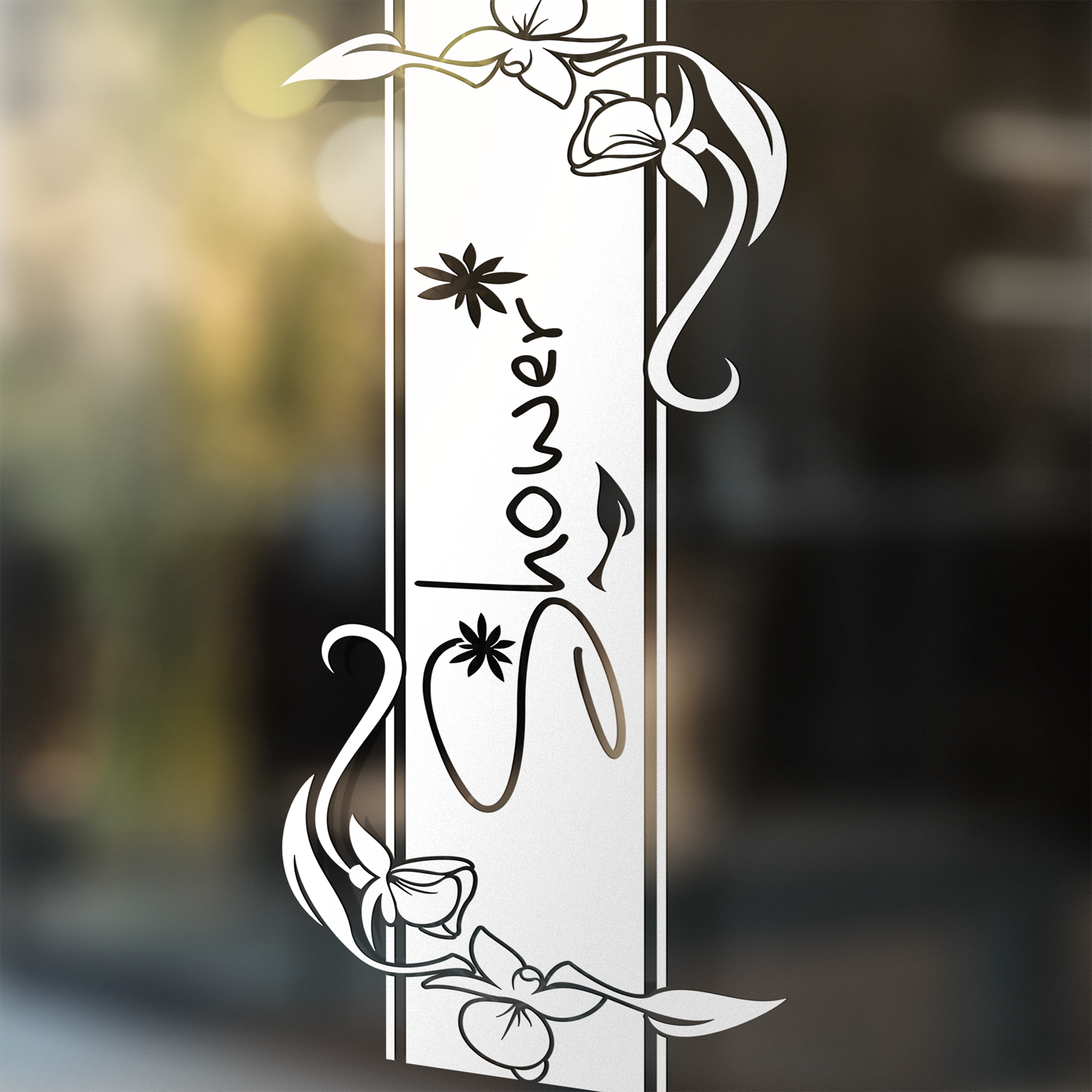 Duschkabinen-Aufkleber „Shower“