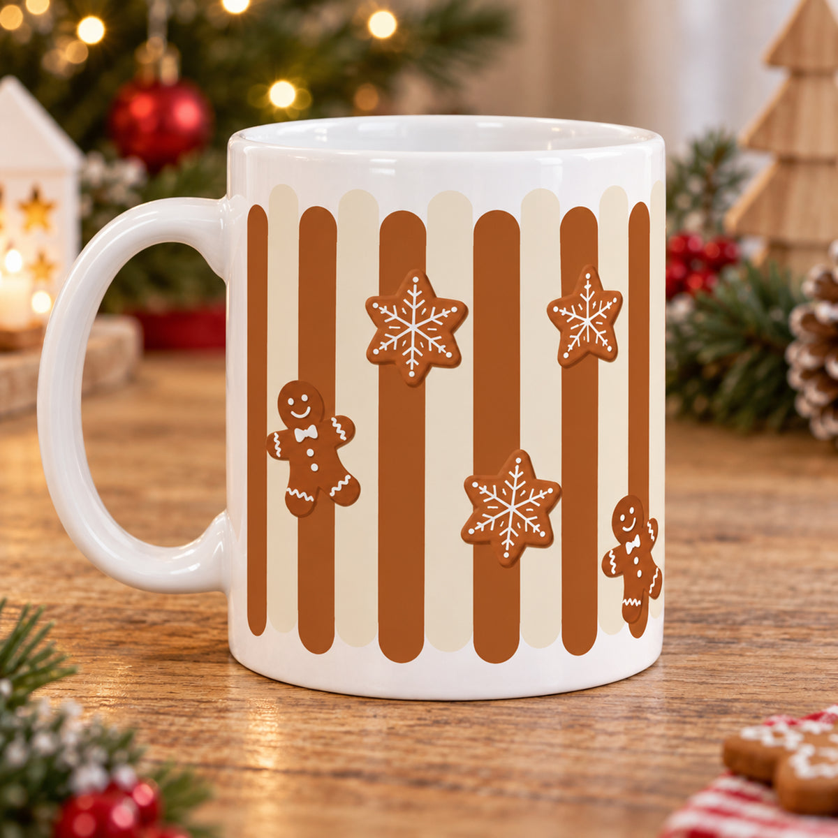 Weihnachtstasse Lebkuchen – Rückseite ohne Namensschild
