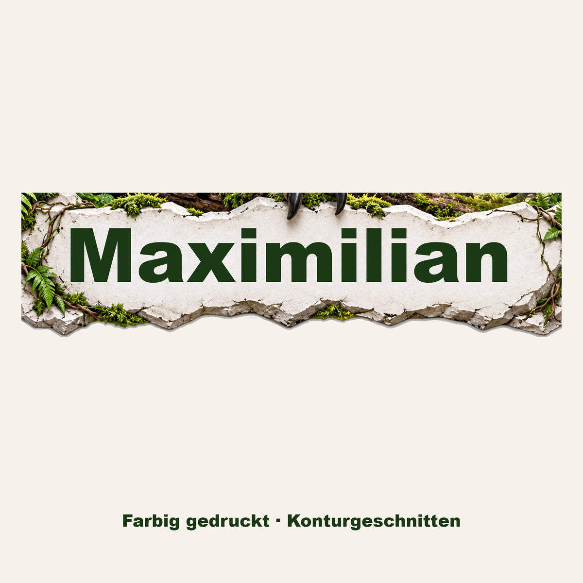 Dinosaurier-Wandtattoo Motiv 4 – Schnittkontur