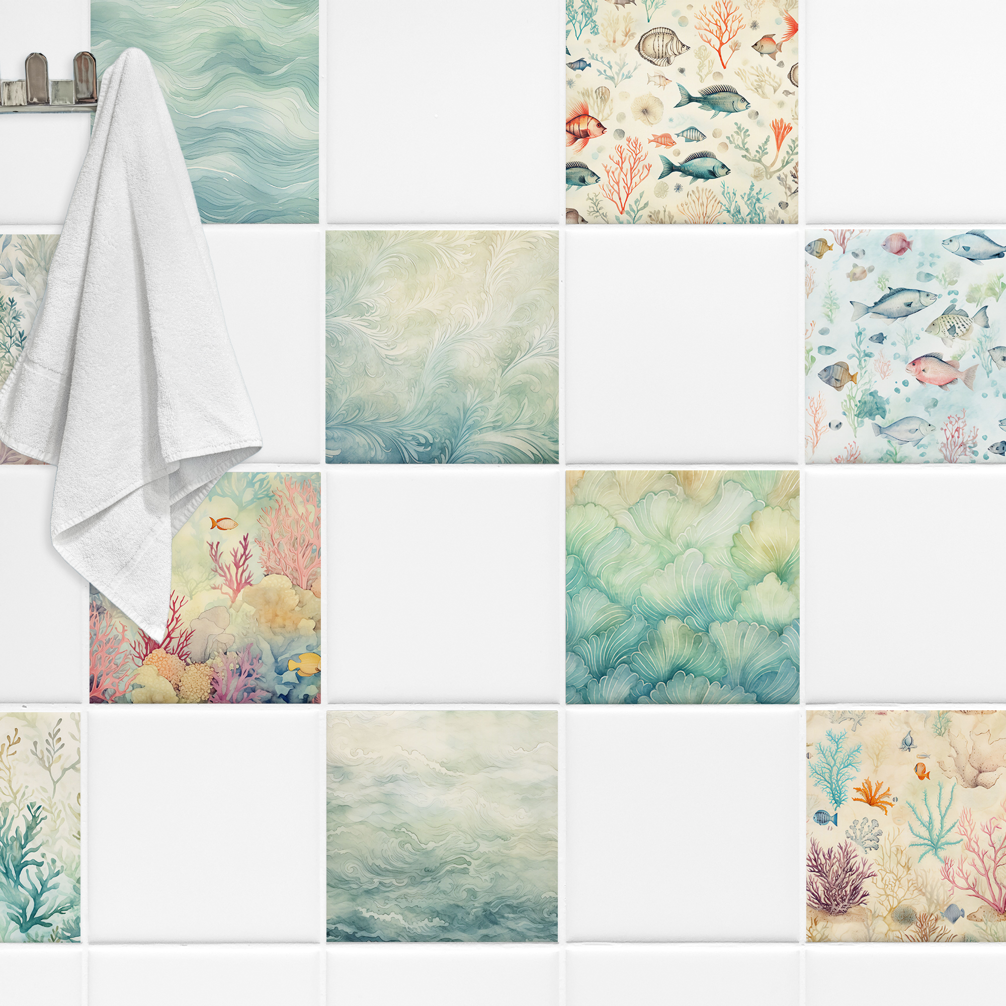 Fliesenaufkleber Wasser-Motiv