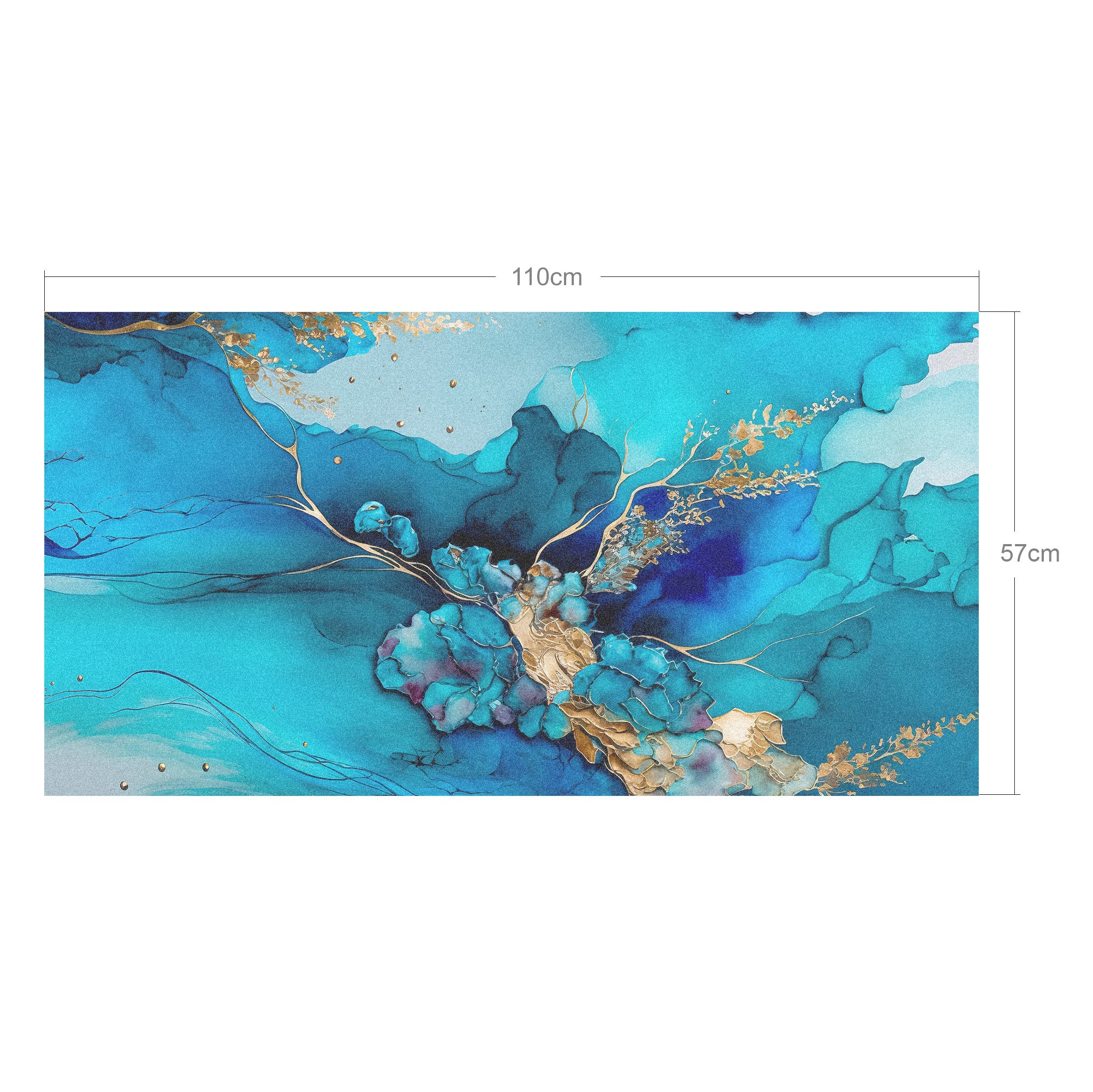 Fensterfolie Aquamarin