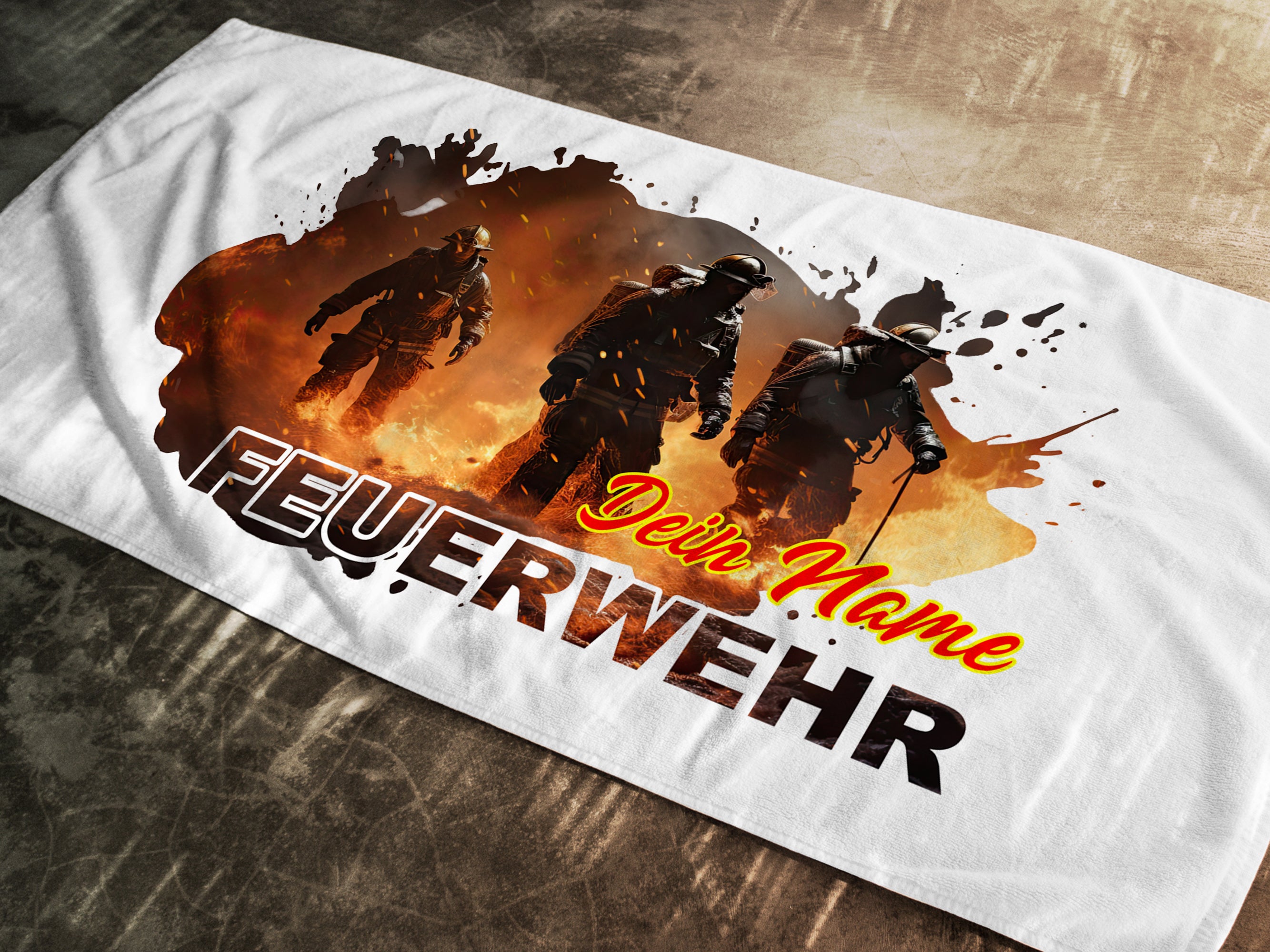 Handtuch Feuerwehr