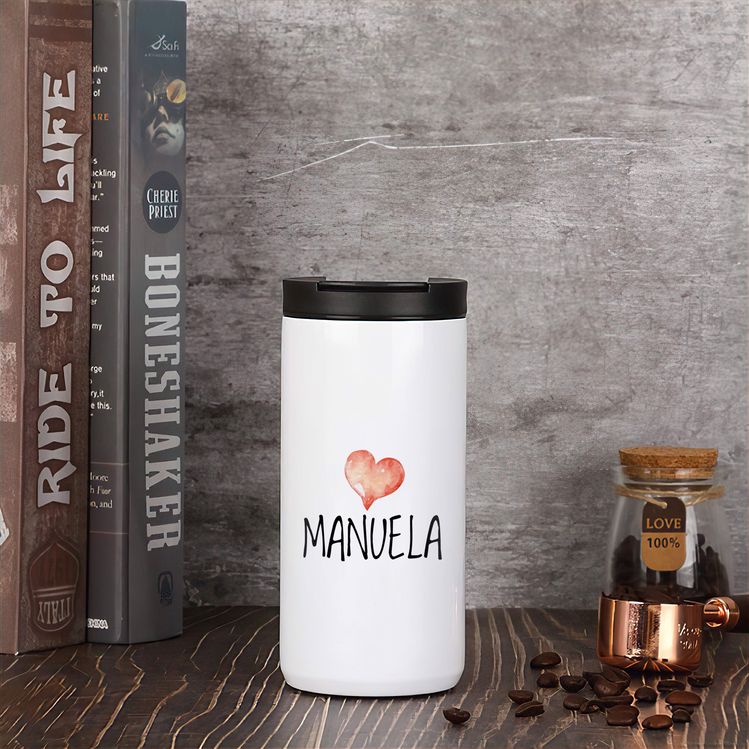 Kaffeebecher mit Herz