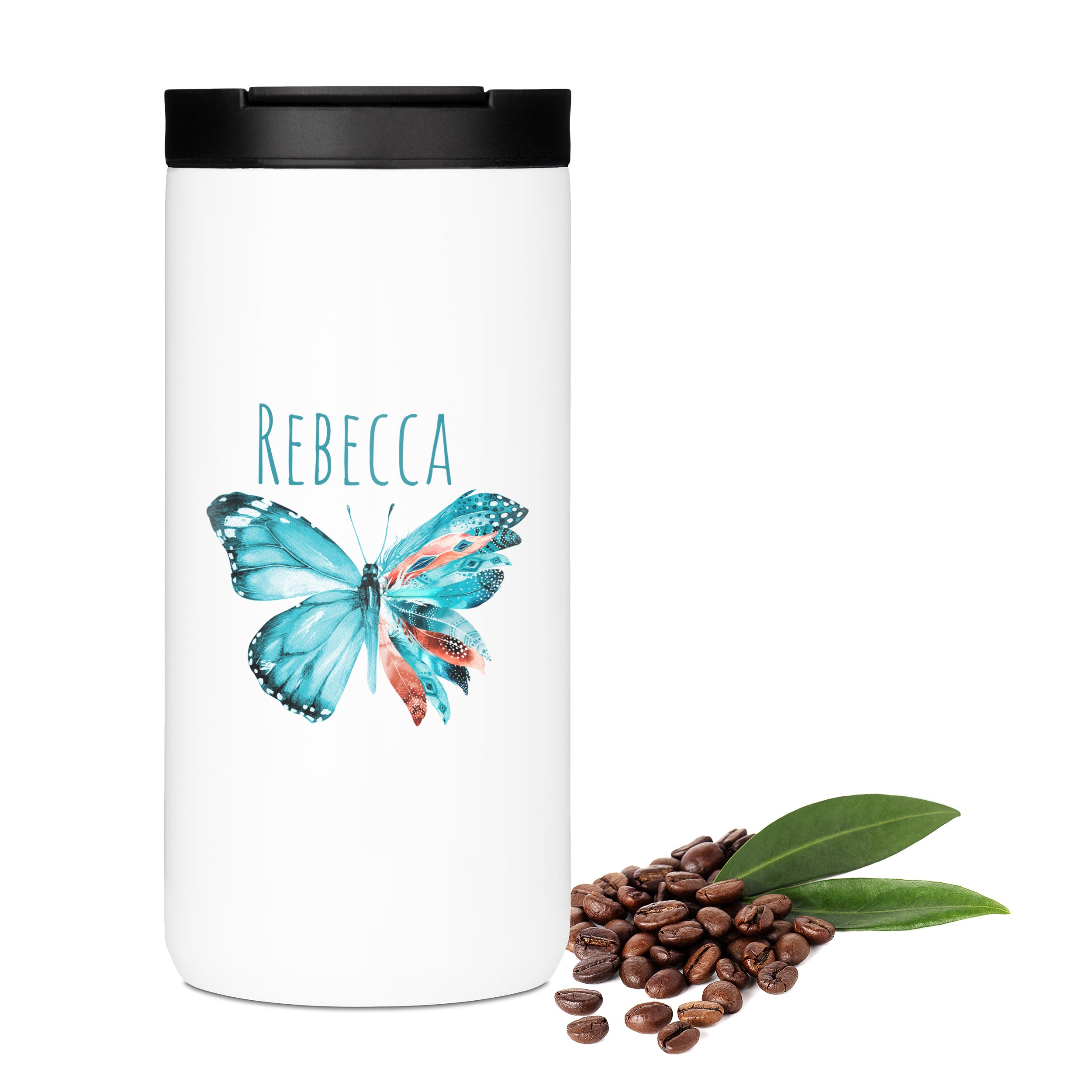 Kaffeebecher Schmetterling