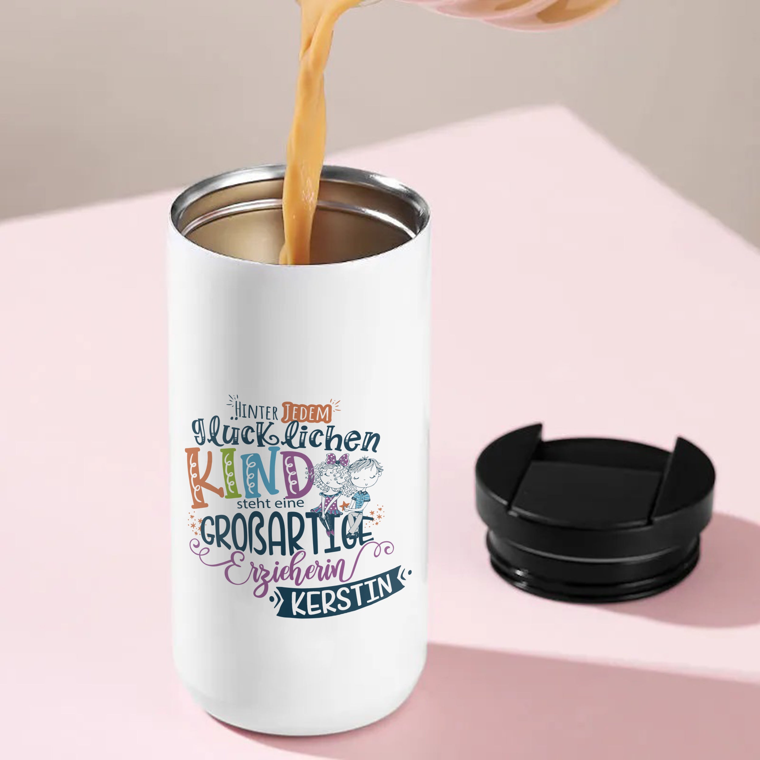 Kaffeebecher für Erzieherin