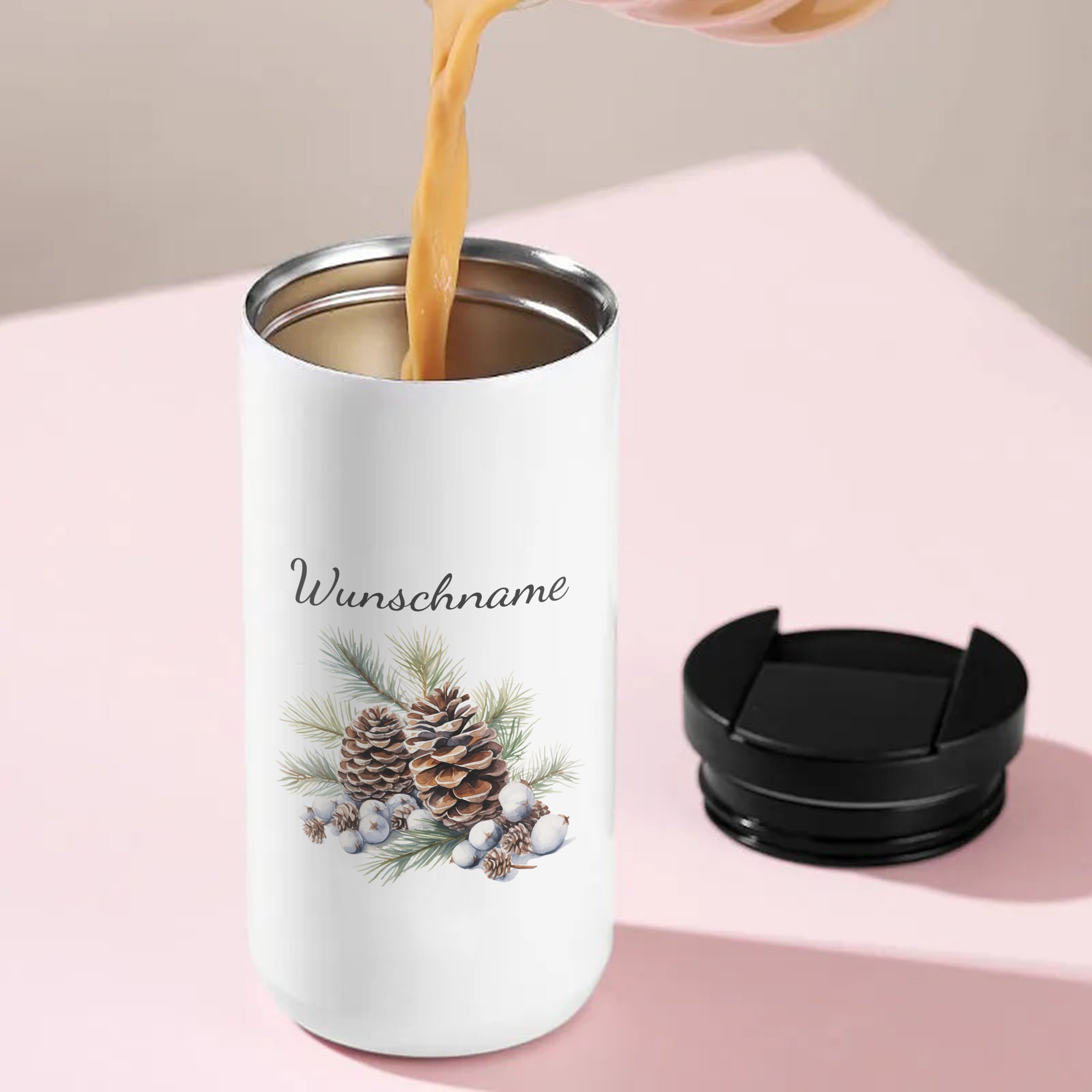 Kaffeebecher Tannenzapfen