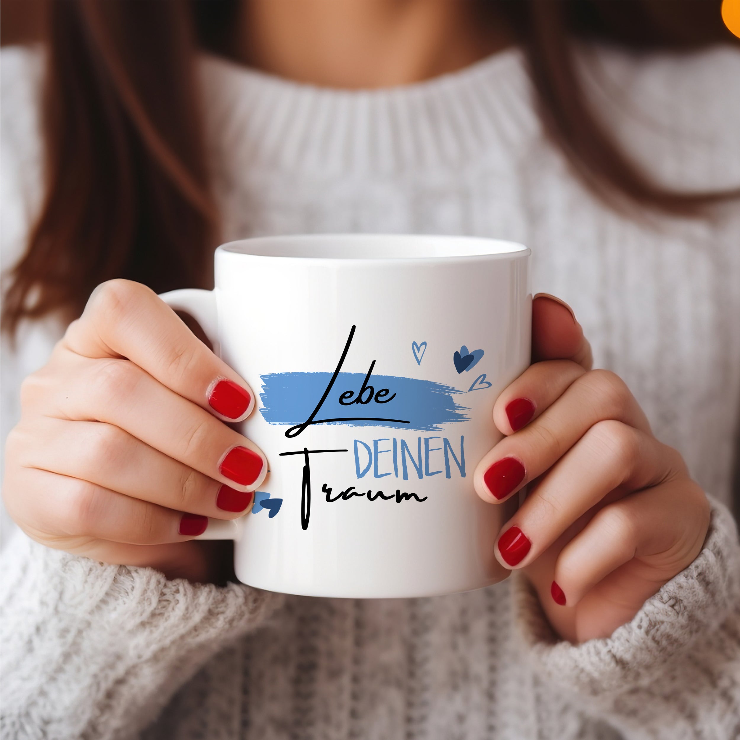 Tasse mit Motiv "Lebe deinen Traum"