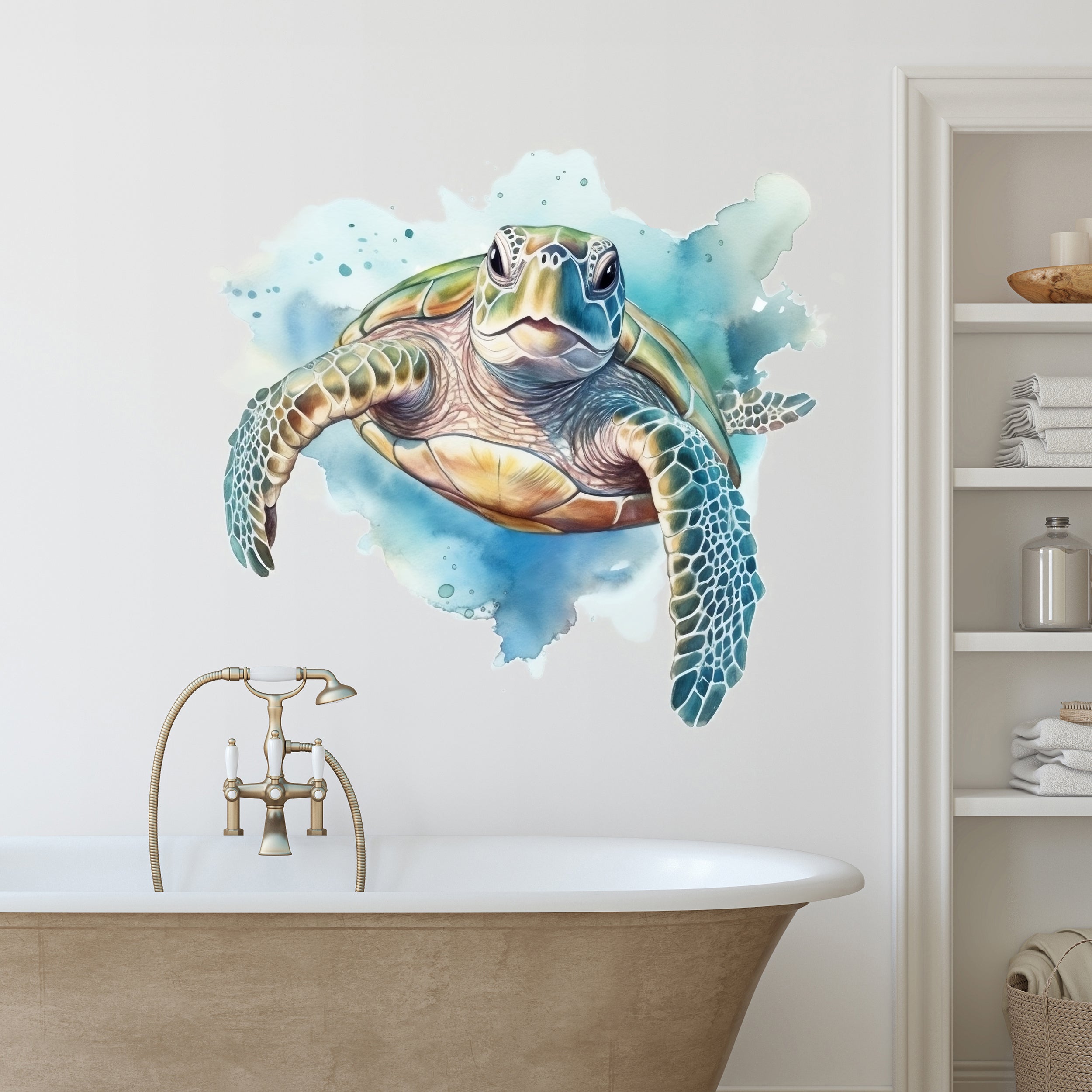 Wandtattoo Schildkröte