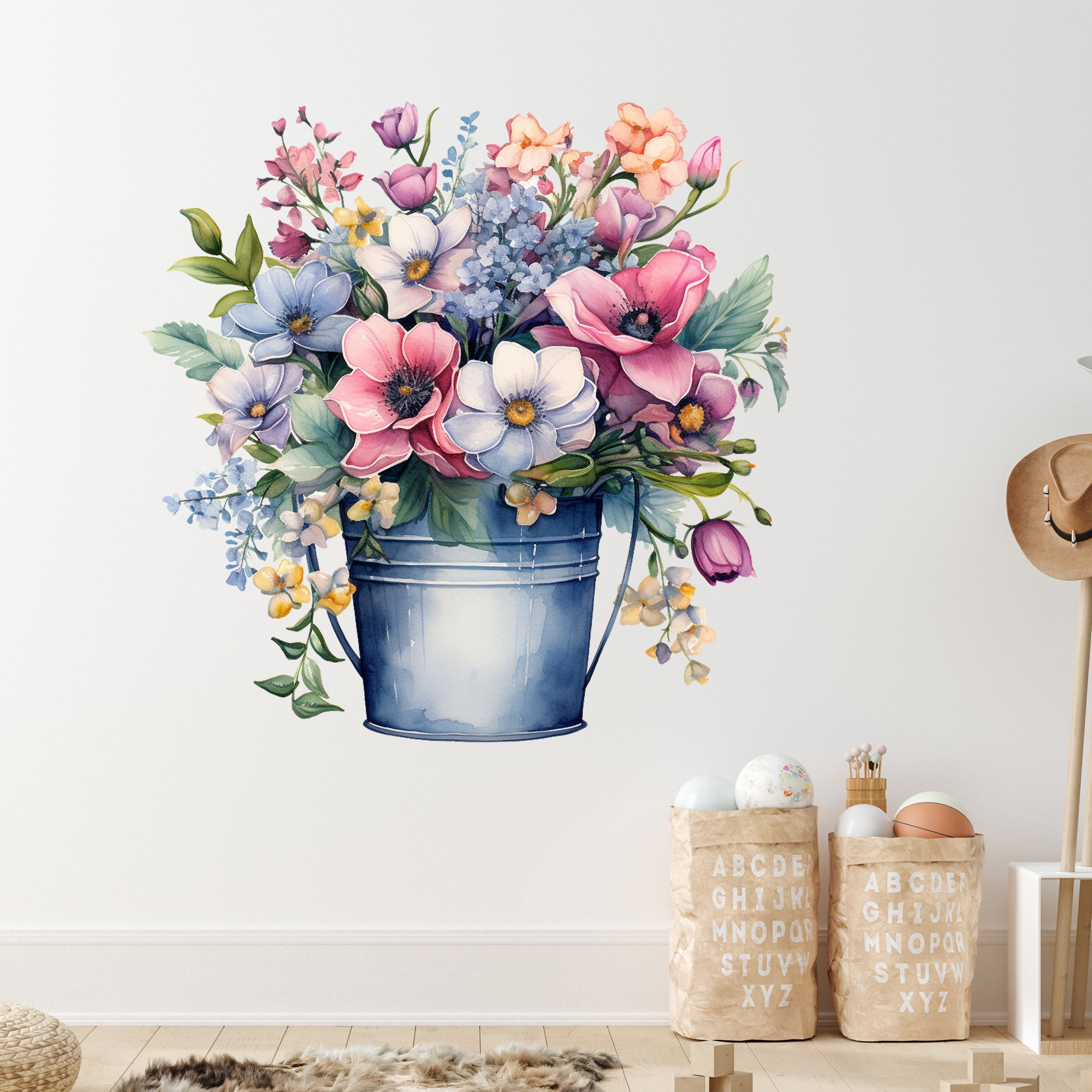 Wandtattoo Blumenstrauß