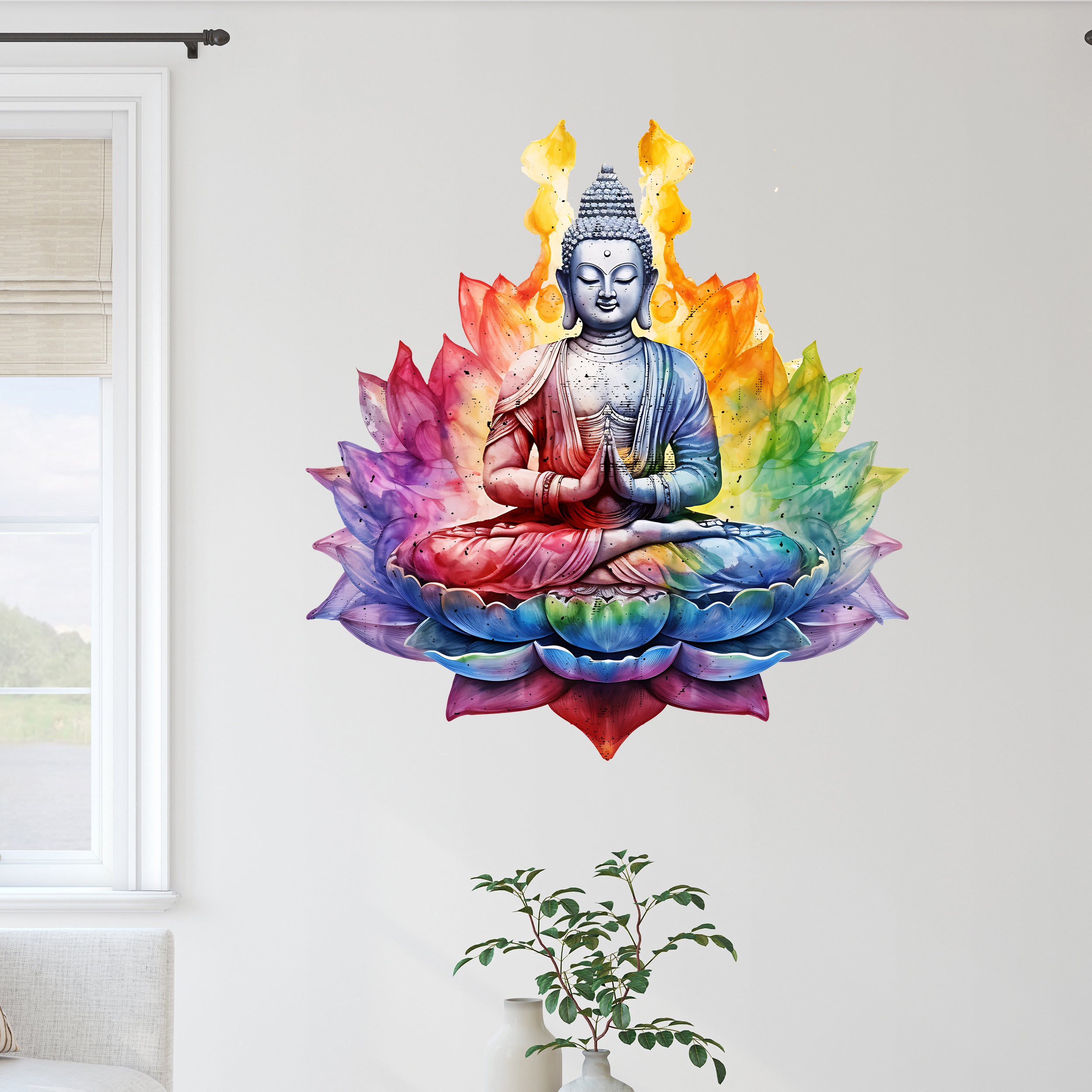 Wandtattoo Buddha - Harmonie für dein Zuhause