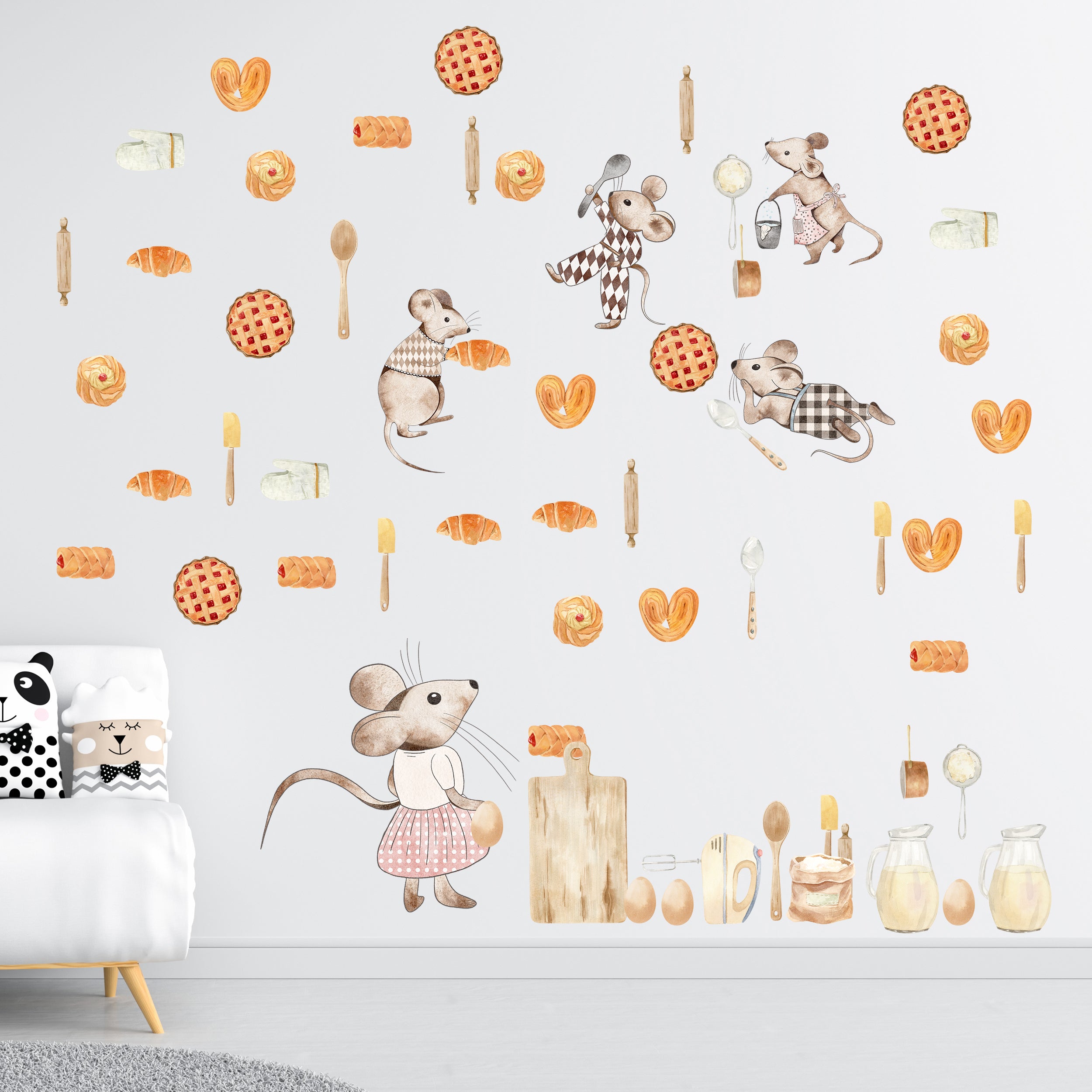 Kinderküche Aufkleber