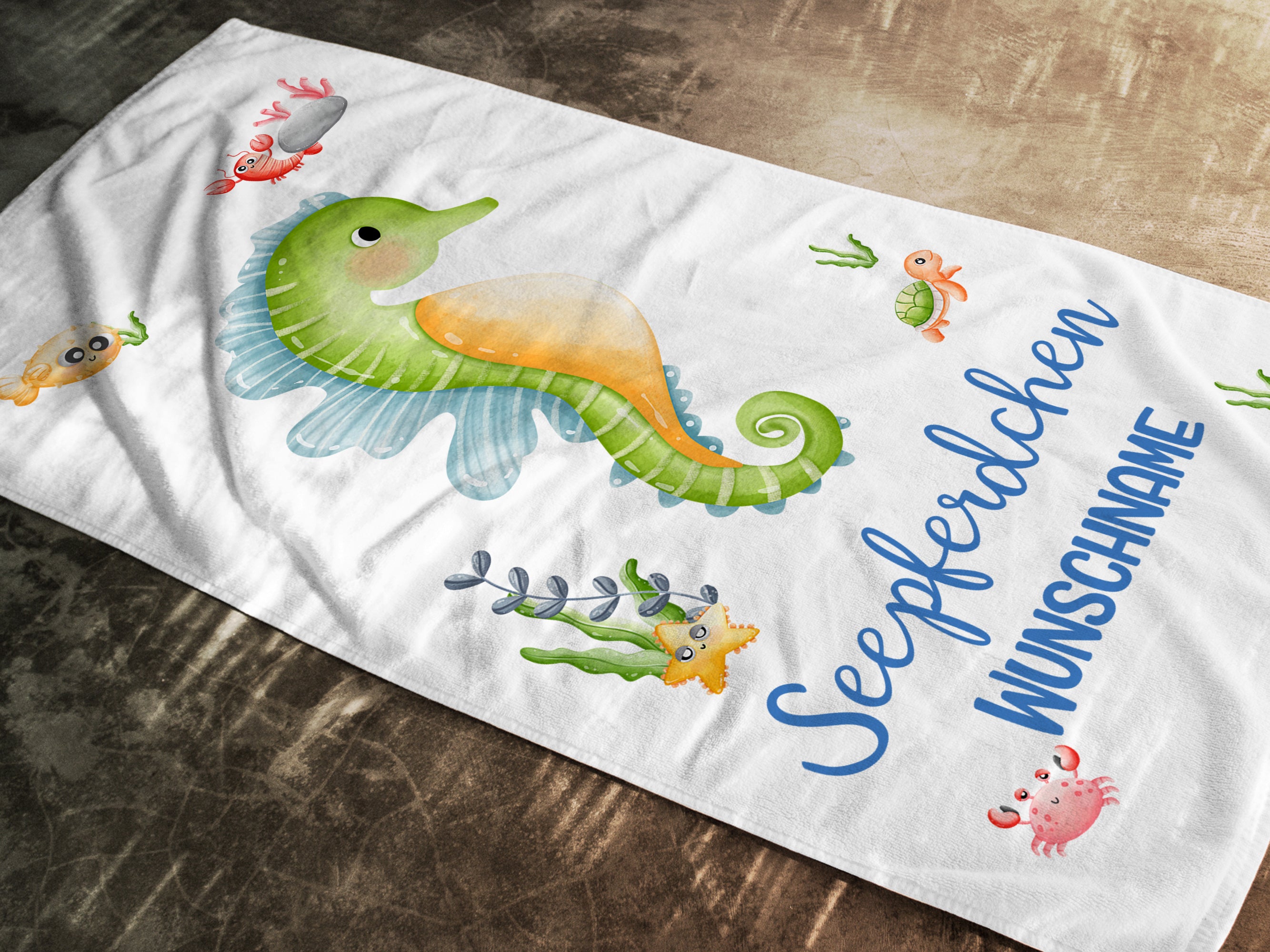 Handtuch Seeperdchen - Für kleine Wasserratten