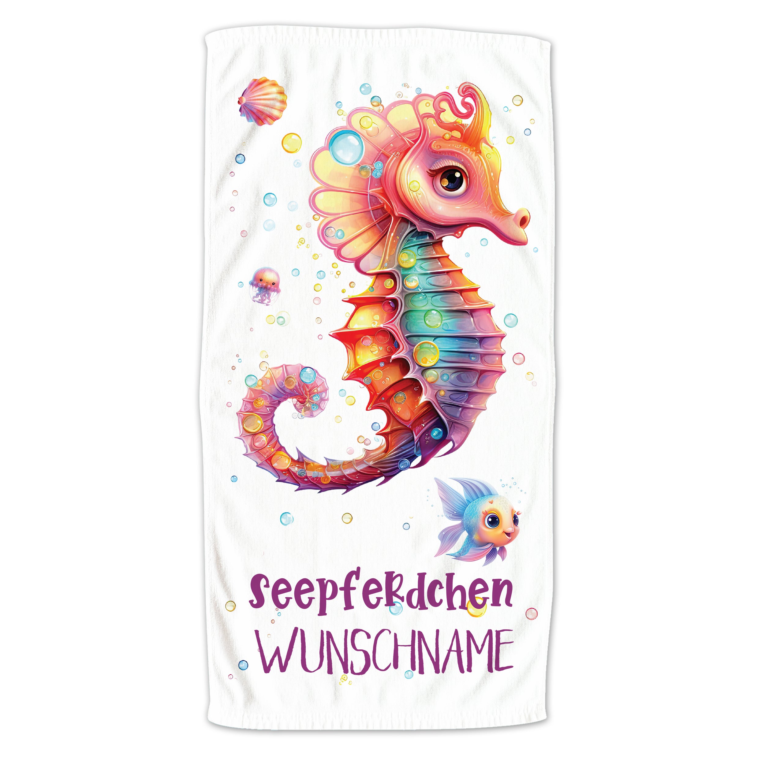 Handtuch Seepferdchen