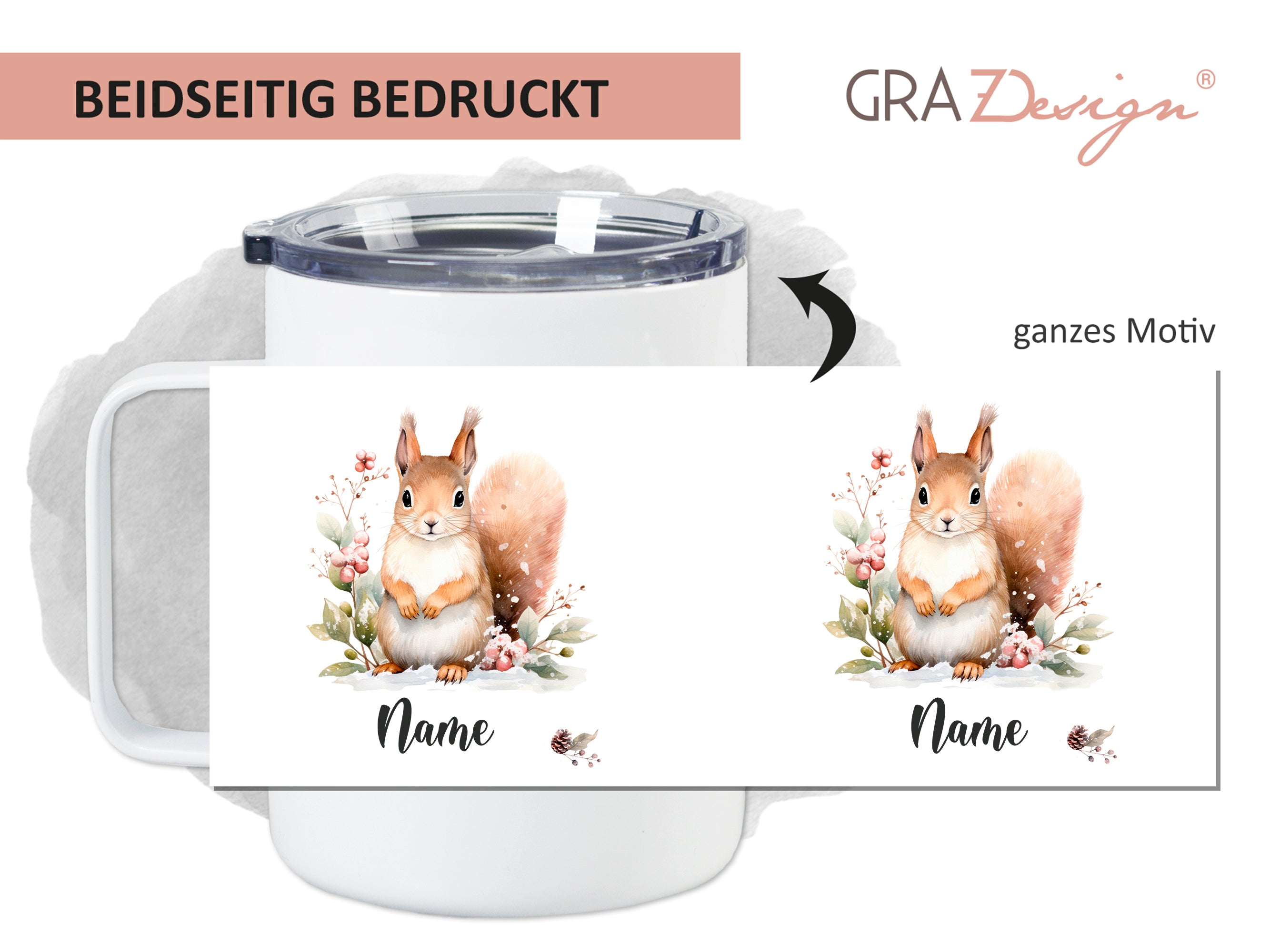 Wanderbecher Eichhörnchen