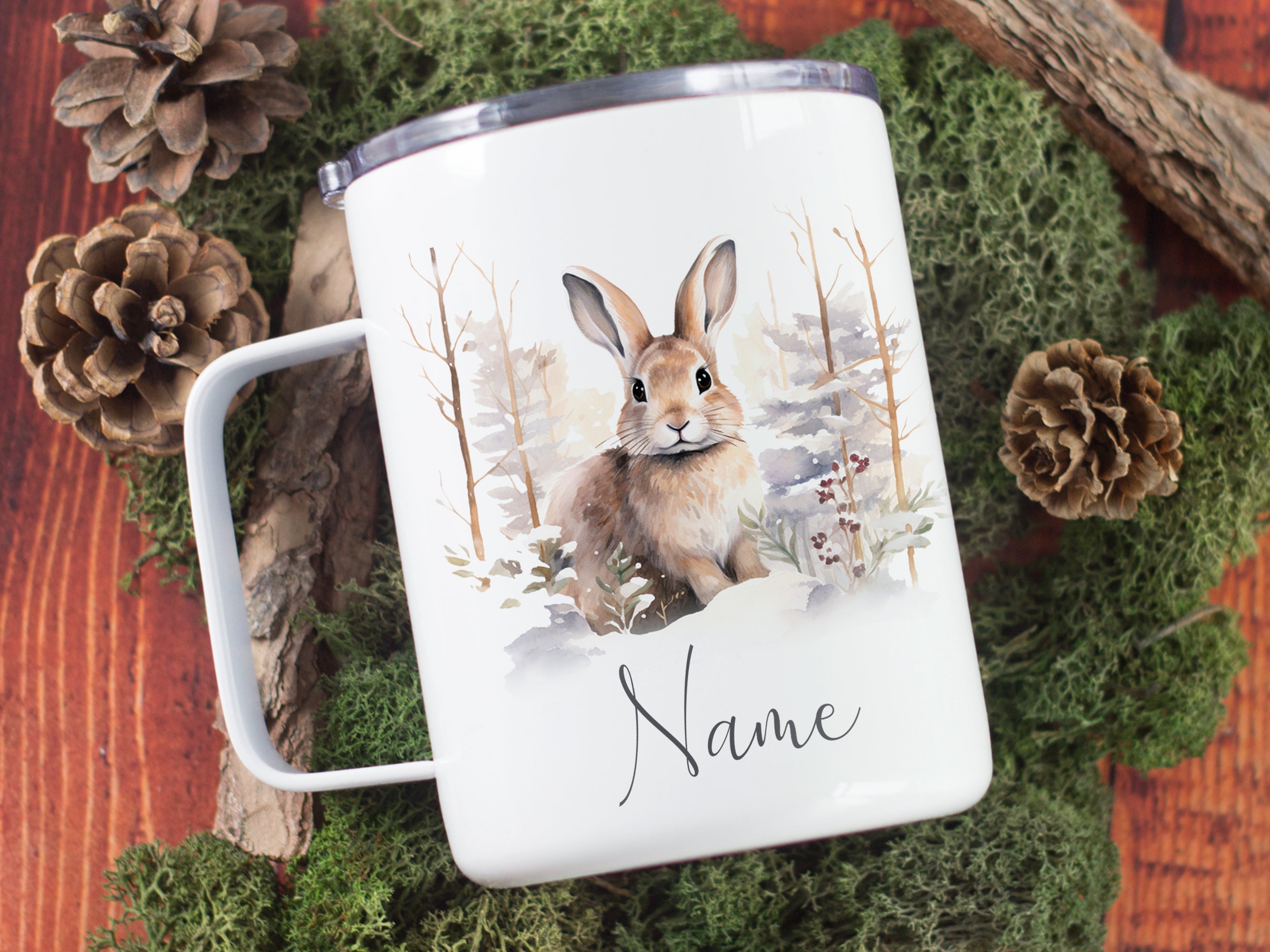 Wanderbecher Kaninchen