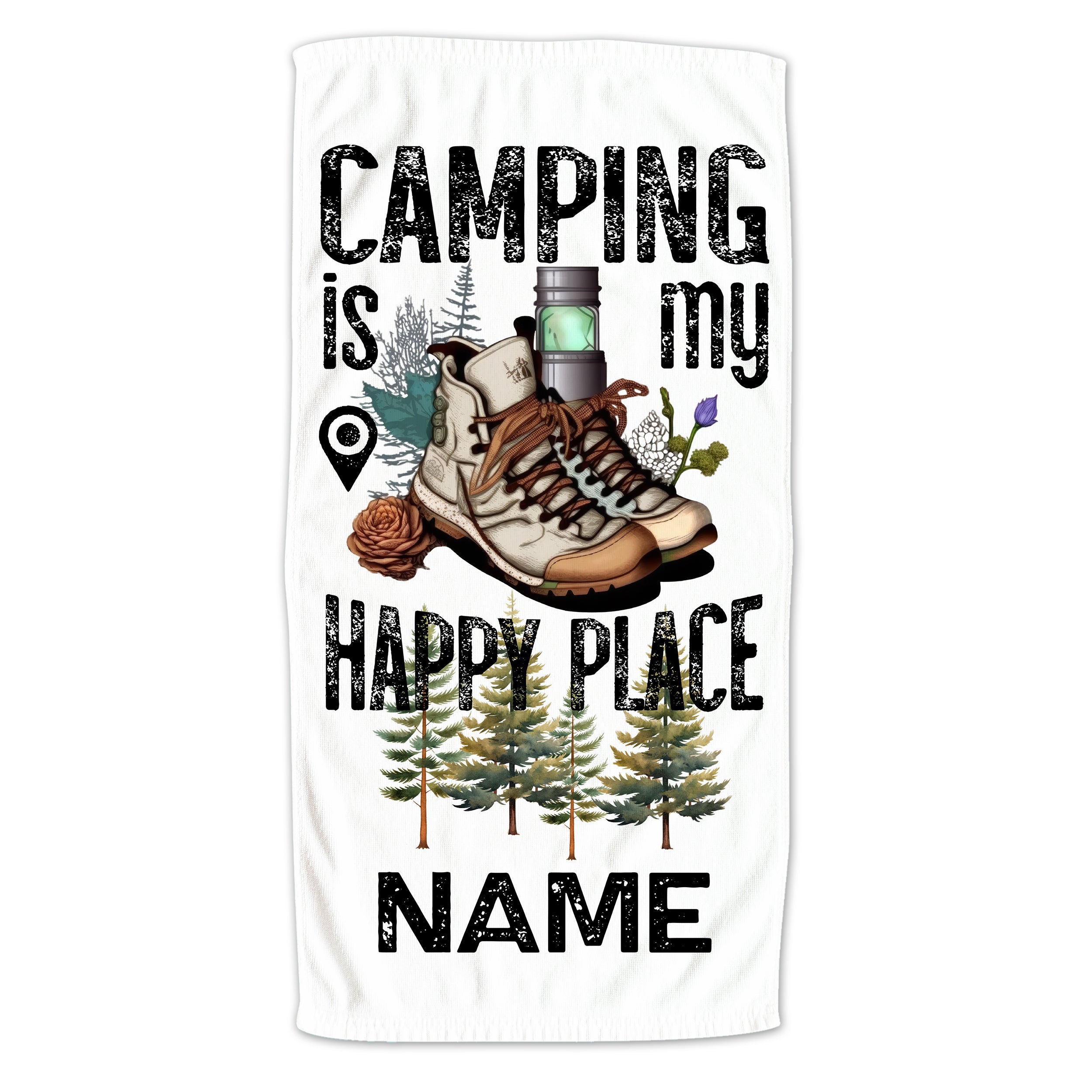 Handtuch Camping Schuh