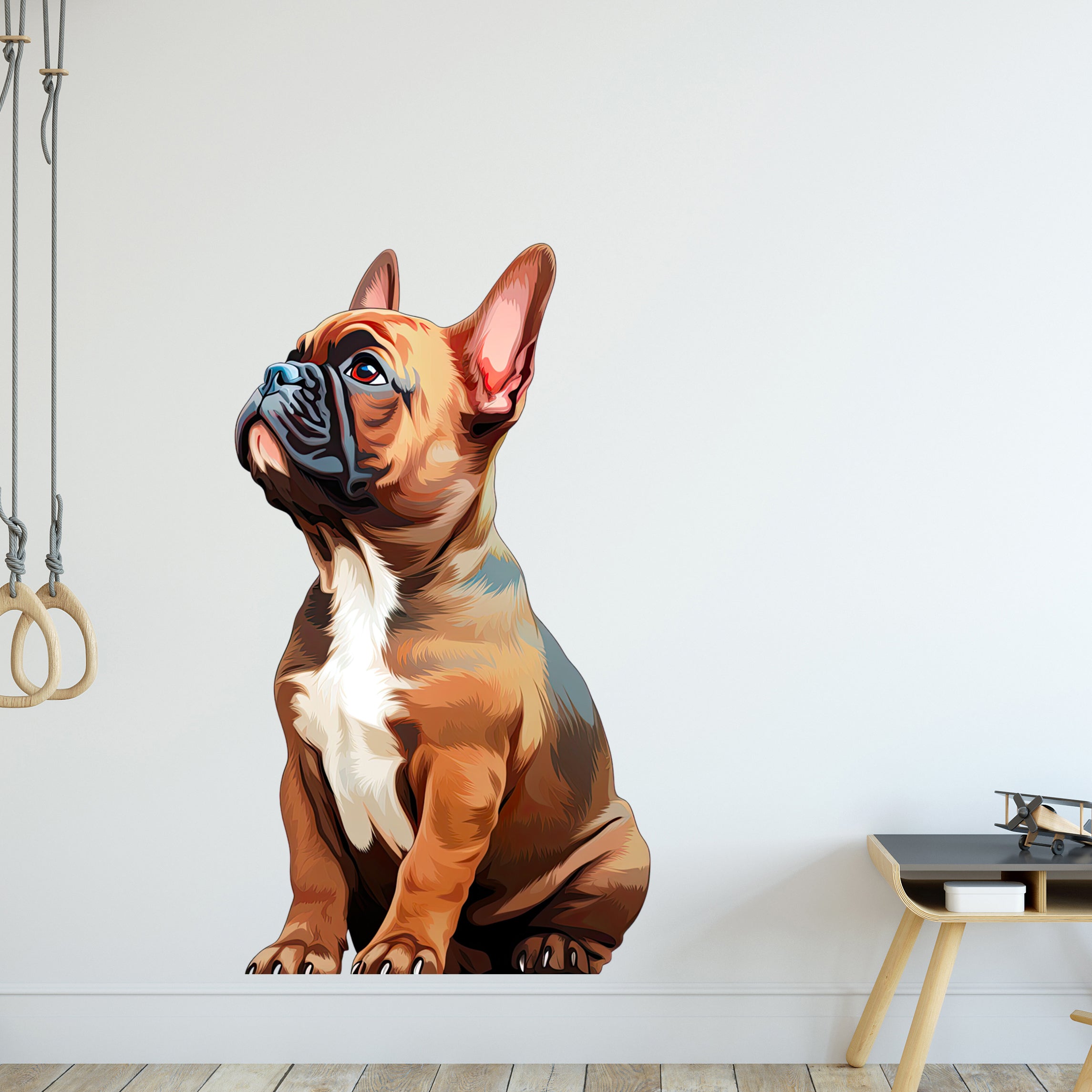 Wandtattoo Bulldogge