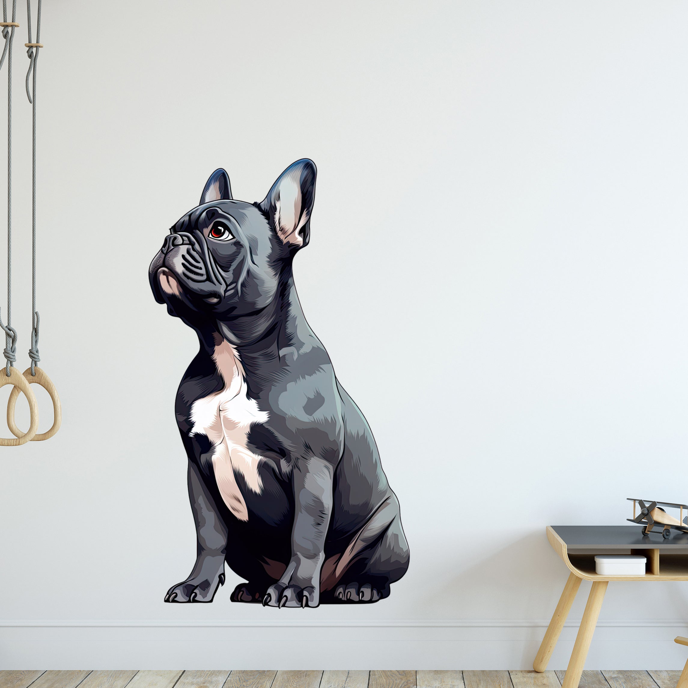 Wandtattoo Französische Bulldogge