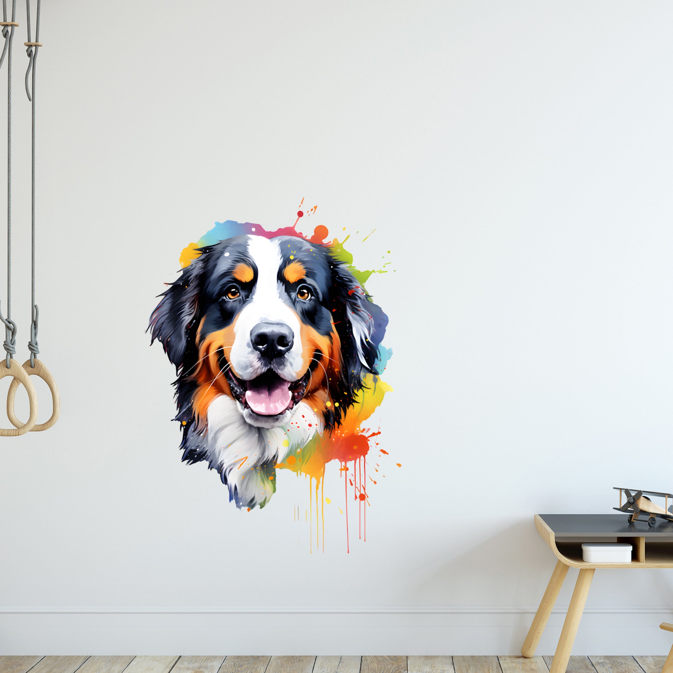 Wandtattoo Berner Sennenhund