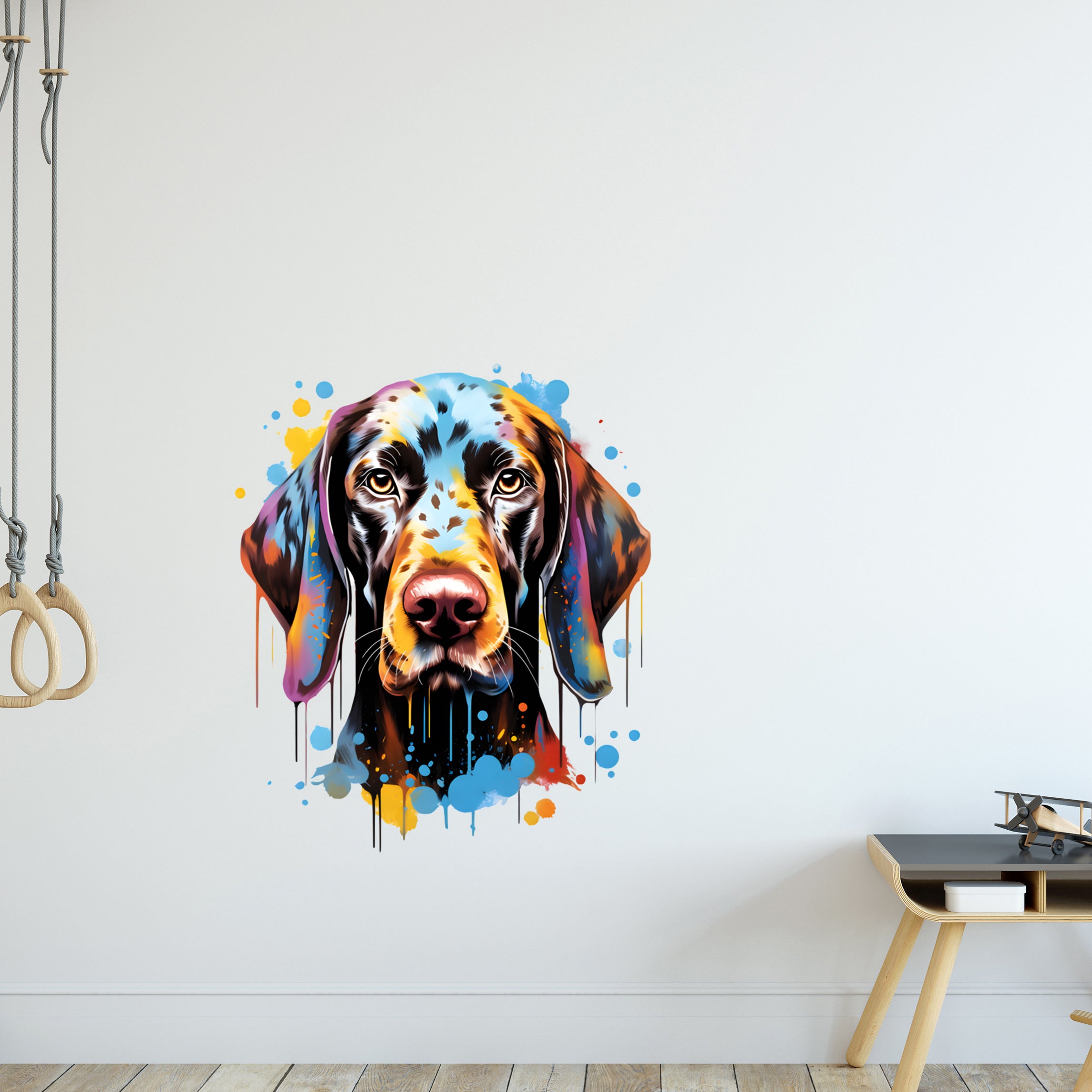 Wandtattoo Deutsch Kurzhaar