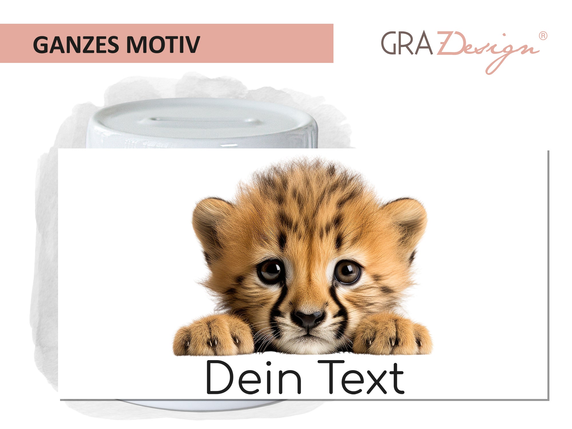 Spardose Löwe