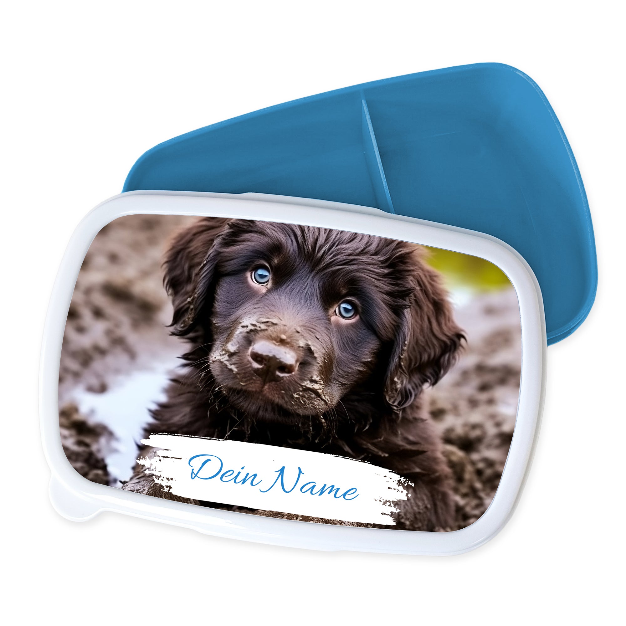 Brotdose mit Hundemotiv