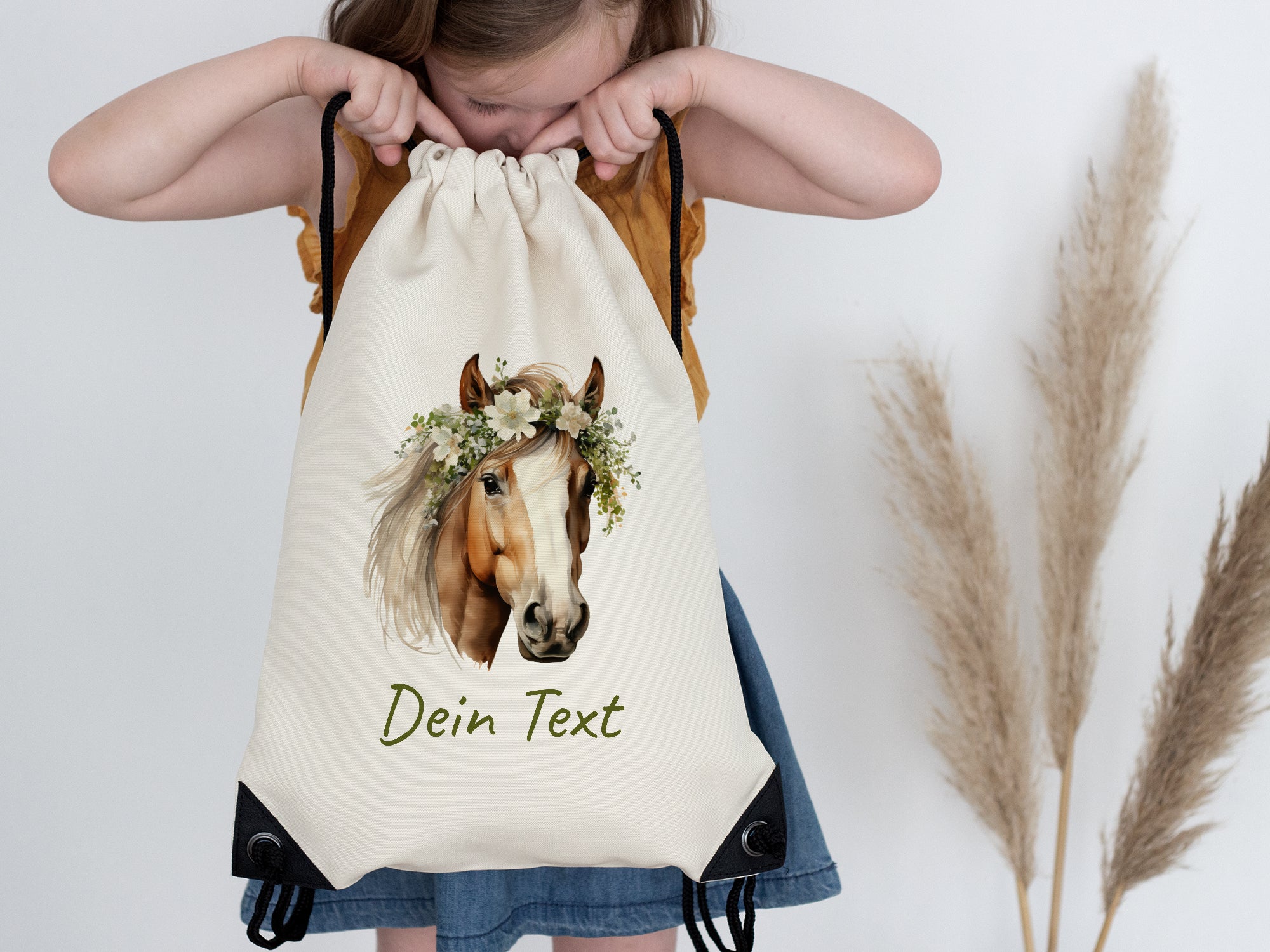 Turnbeutel Pferd