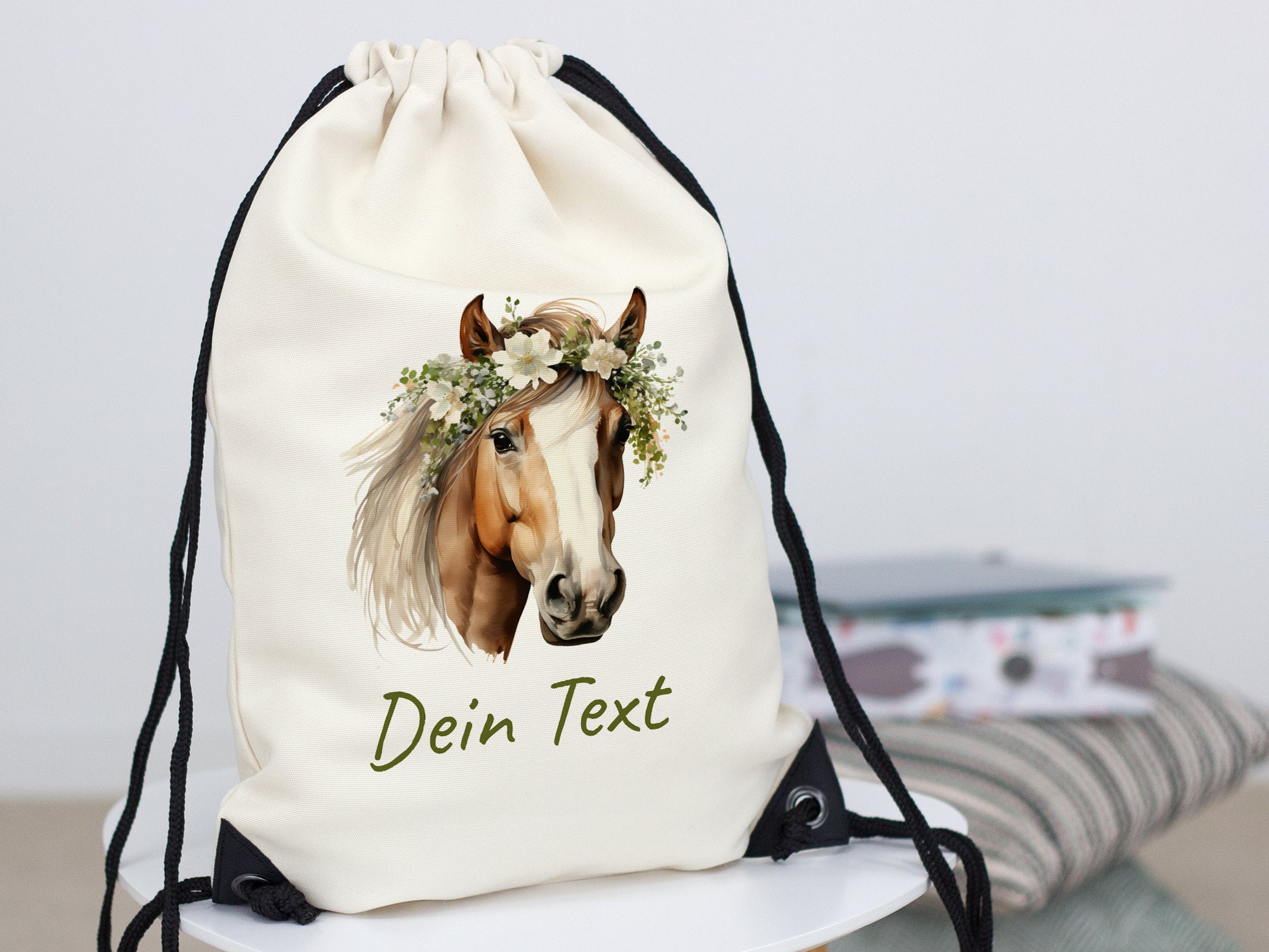 Turnbeutel Pferd