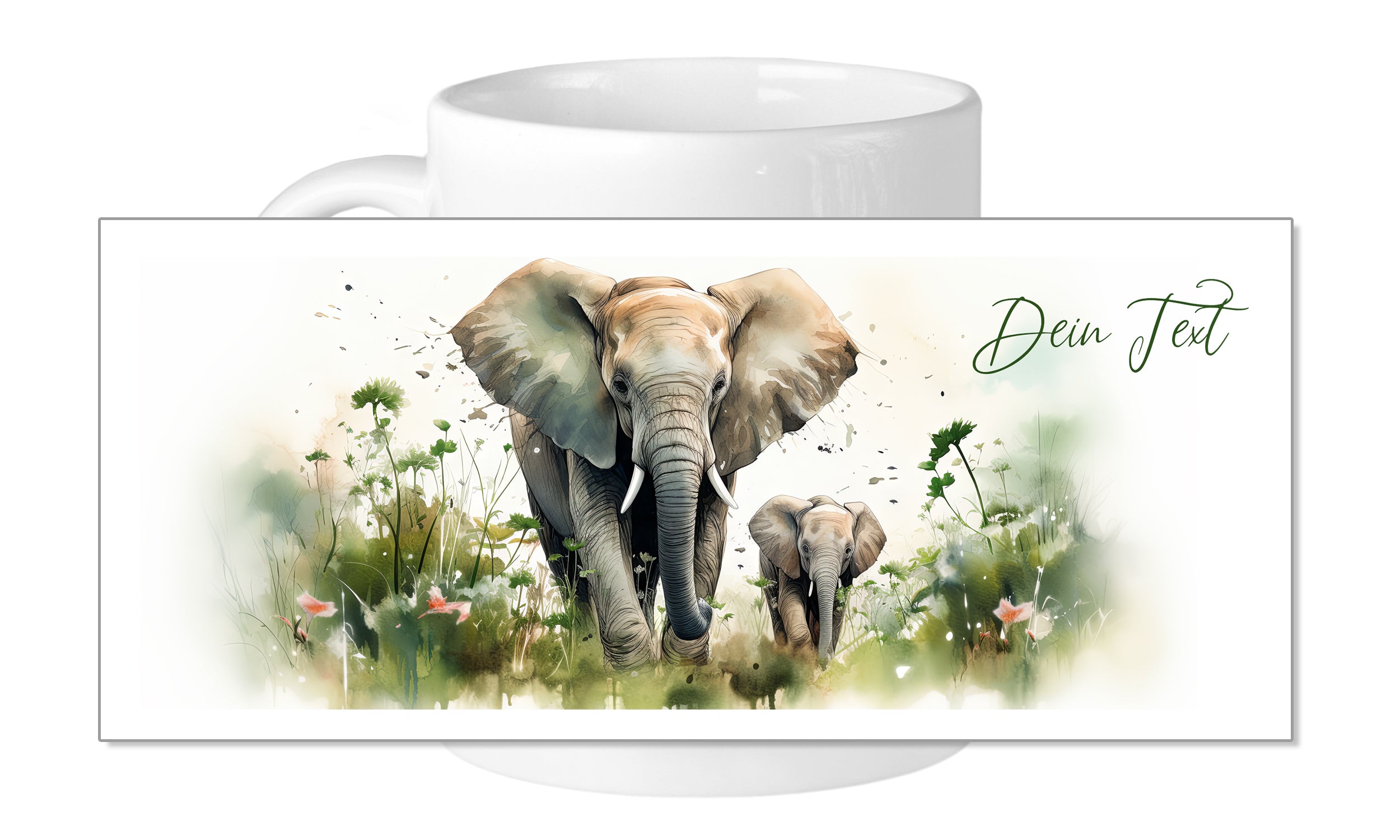 Tasse Elefant